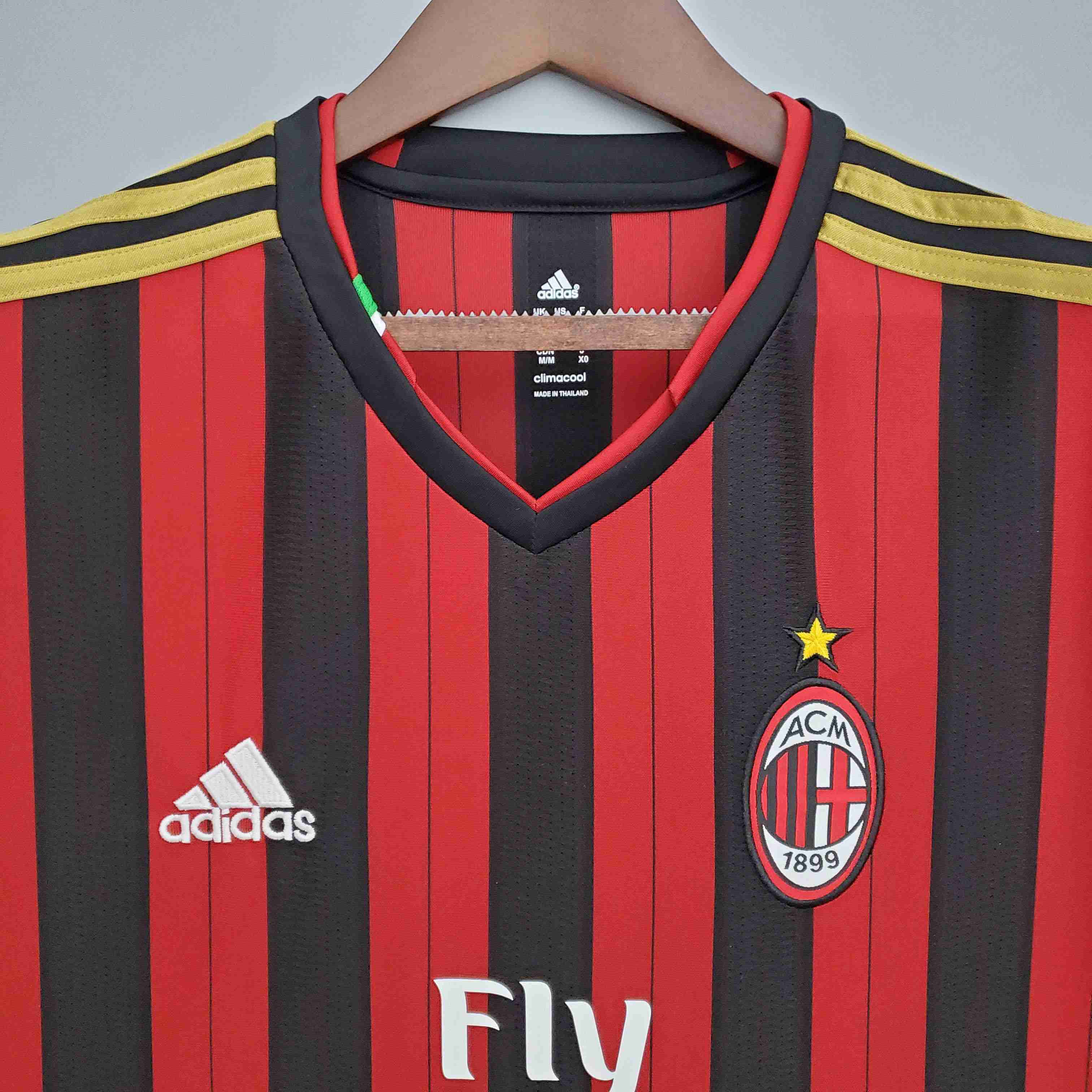 2013/2014 Retro AC Milan Home Football Shirt-mysite Custom Football Kit- Nextkits