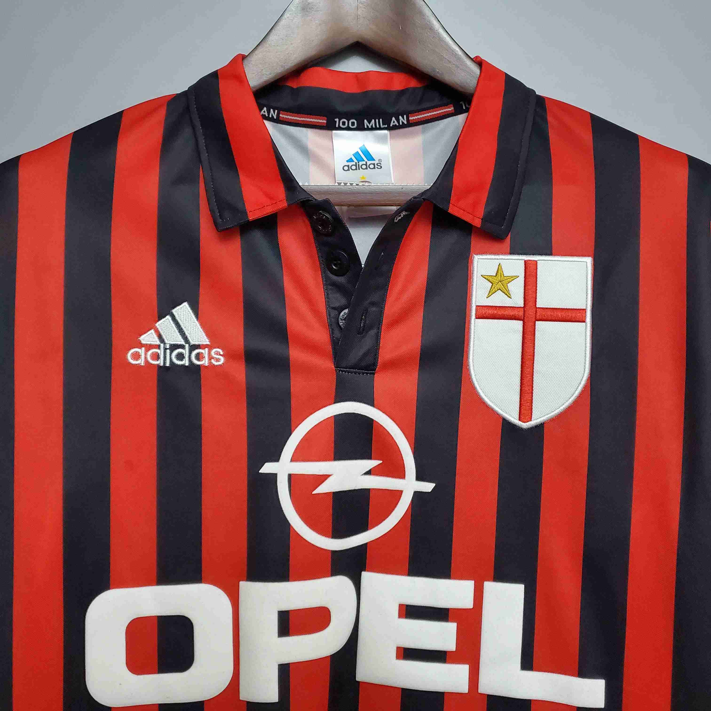 1999/2000 Retro AC Milan Home Football Shirt-mysite Custom Football Kit- Nextkits