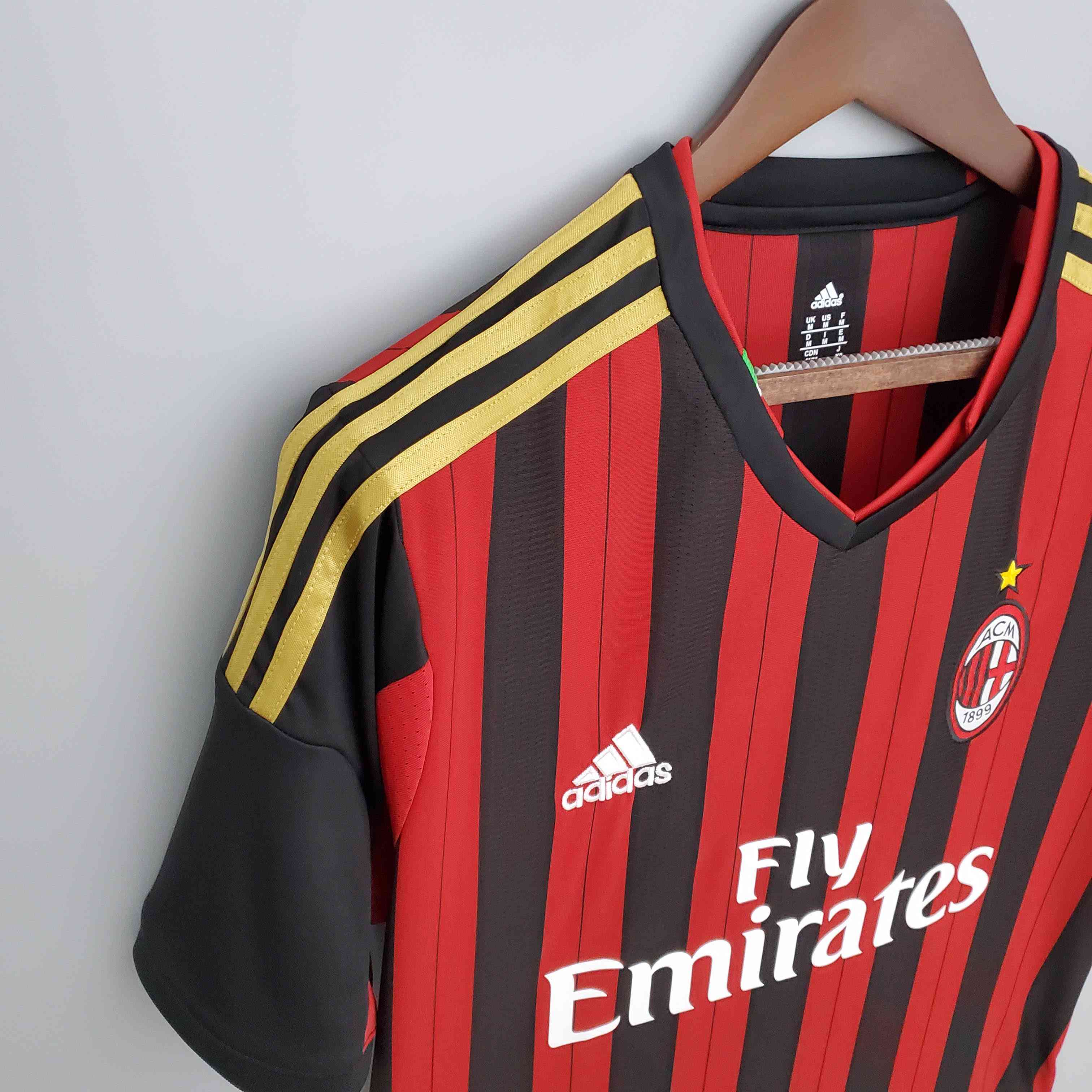 2013/2014 Retro AC Milan Home Football Shirt-mysite Custom Football Kit- Nextkits