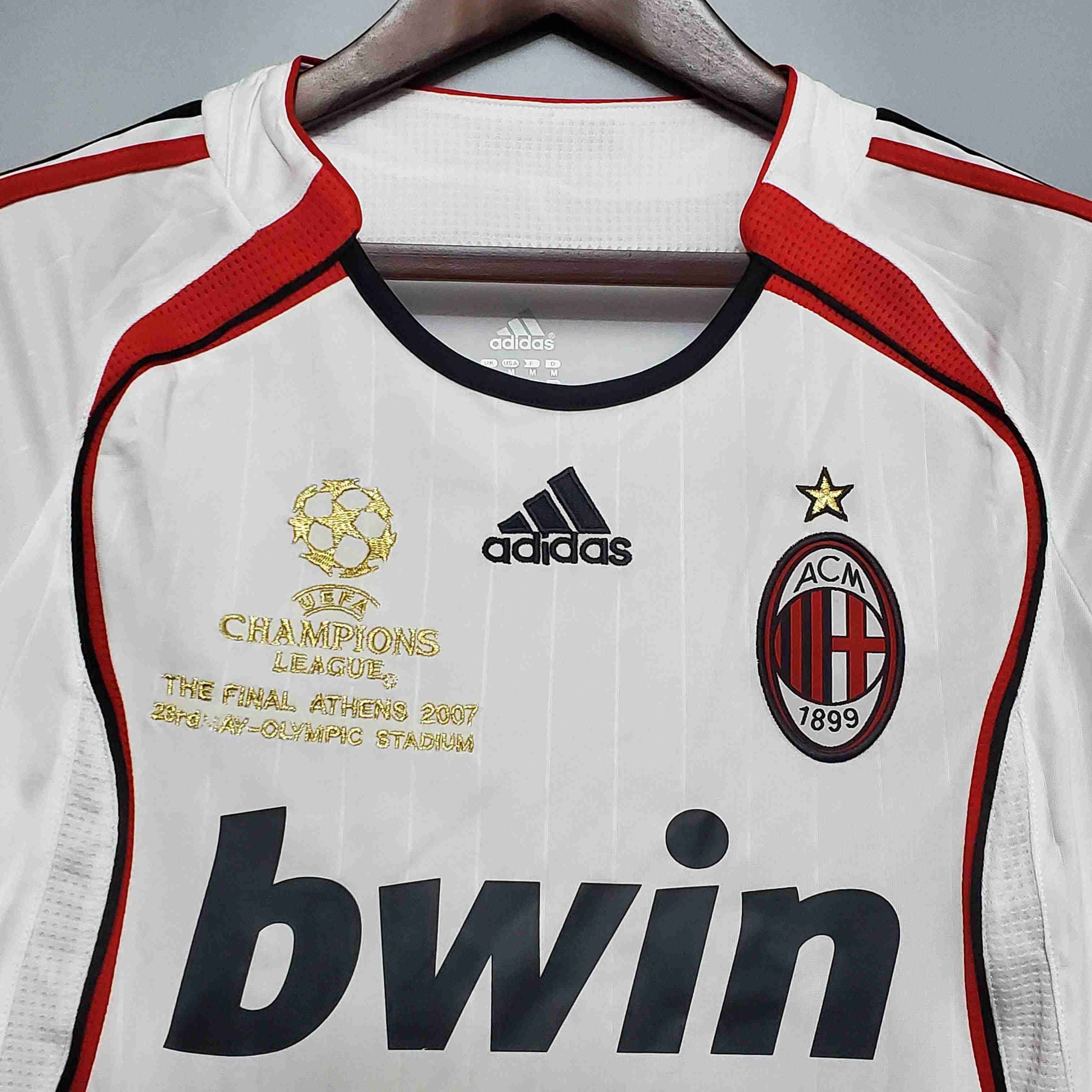 2006/2007 Retro Long Sleeve AC Milan Away Football Shirt-mysite Custom Football Kit- Nextkits
