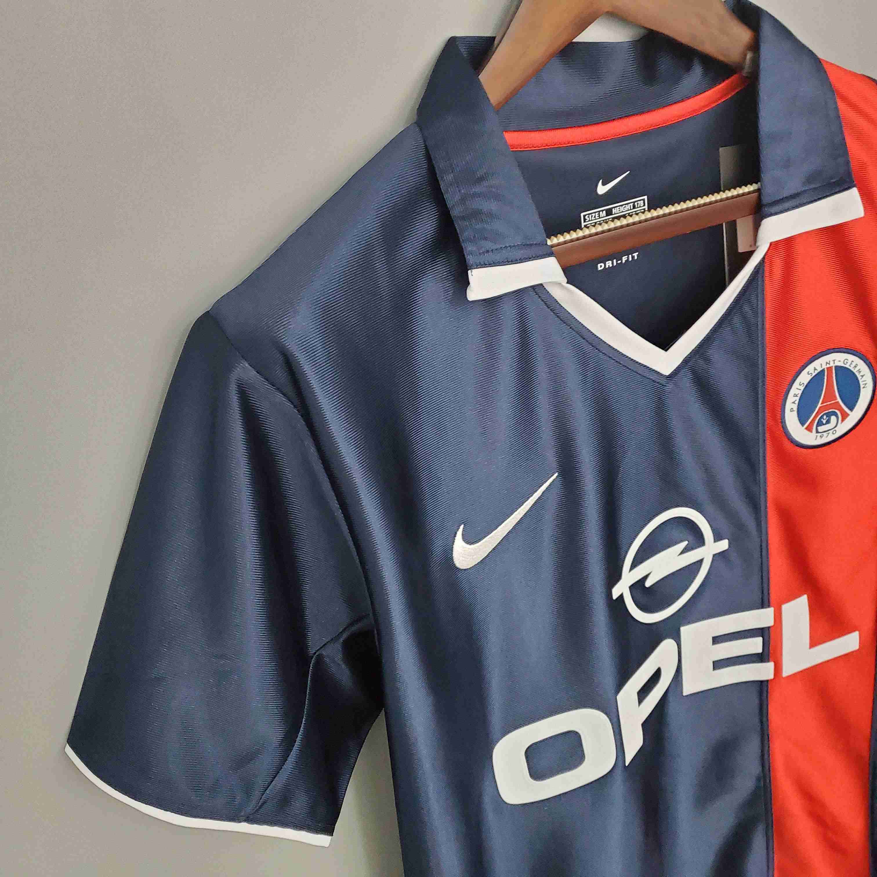 2001/2002 Retro Psg Paris Saint-Germain Home-mysite Custom Football Kit- Nextkits