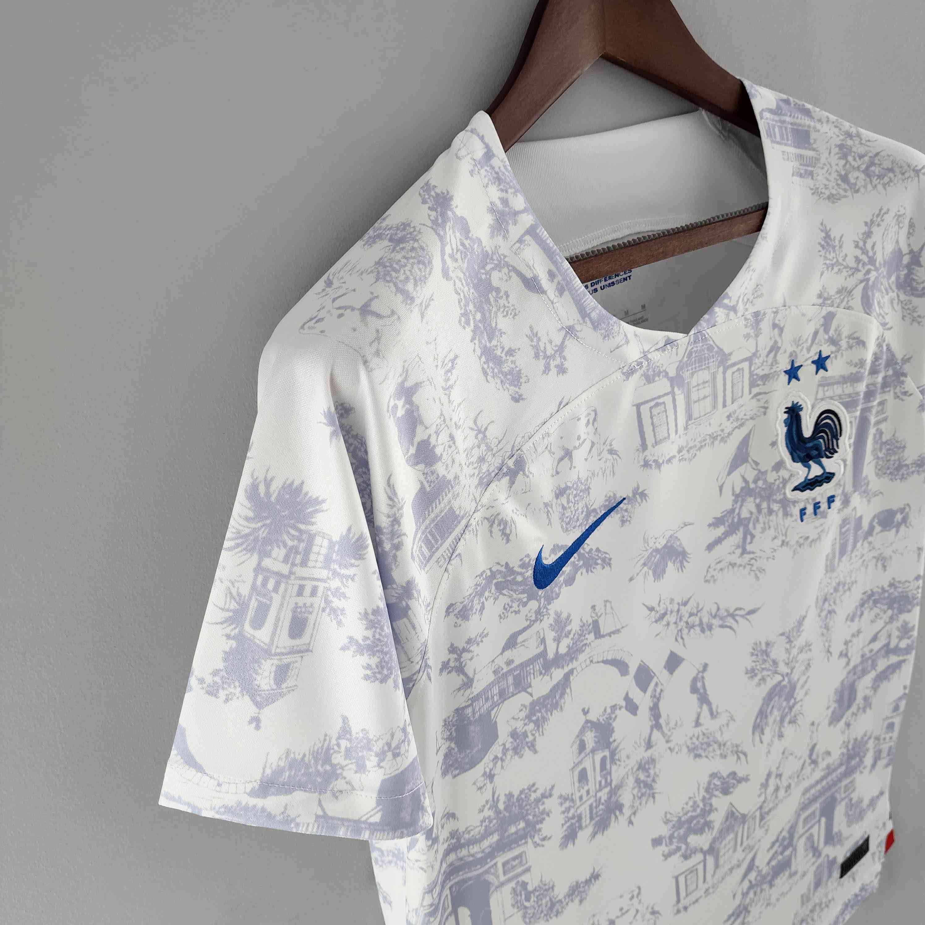 2022 FIFA World Cup France Away Football Shirt White-mysite Custom Football Kit- Nextkits