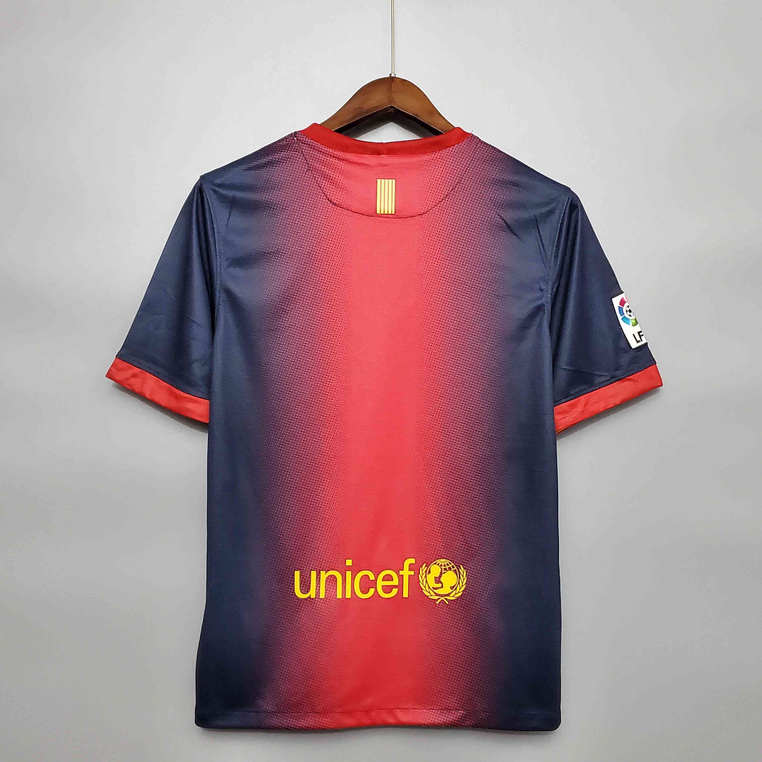 2012/2013 Retro Barcelona Home Football Shirt-mysite Custom Football Kit- Nextkits