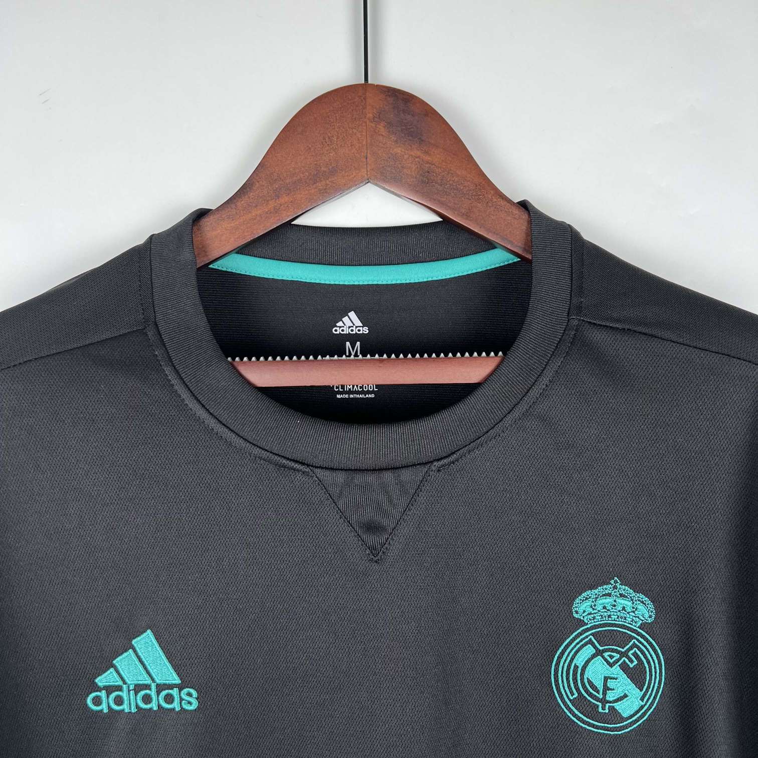 2017/2018 Retro Long Sleeve Real Madrid Away Football Shirt-mysite Custom Football Kit- Nextkits