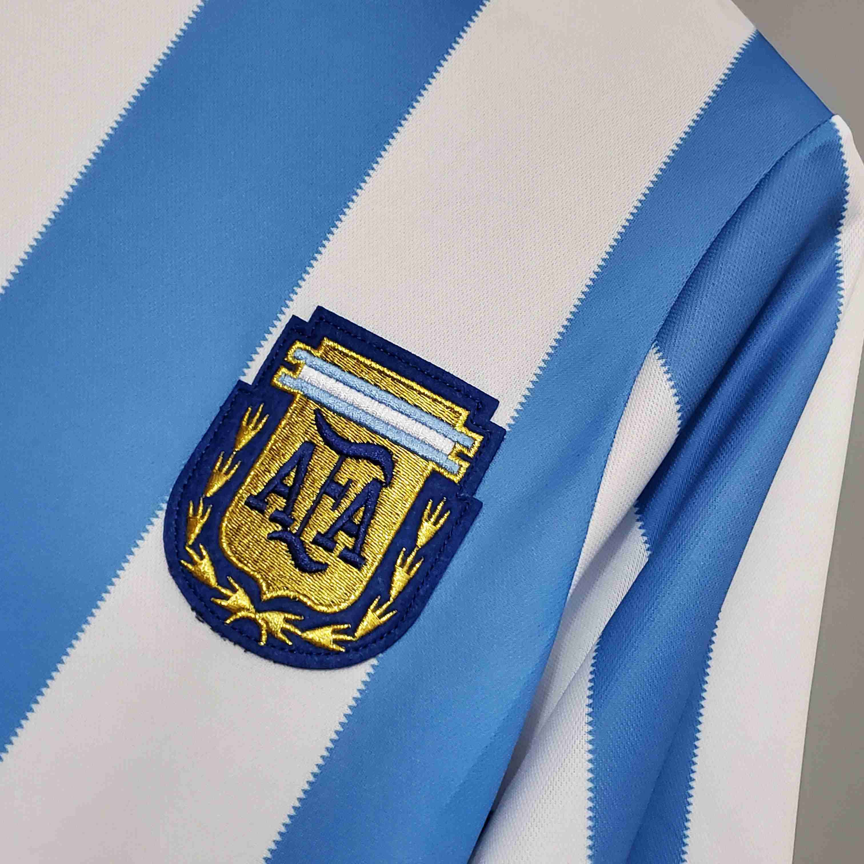 1986 Retro Argentina National Team Home Jersey-mysite Custom Football Kit- Nextkits