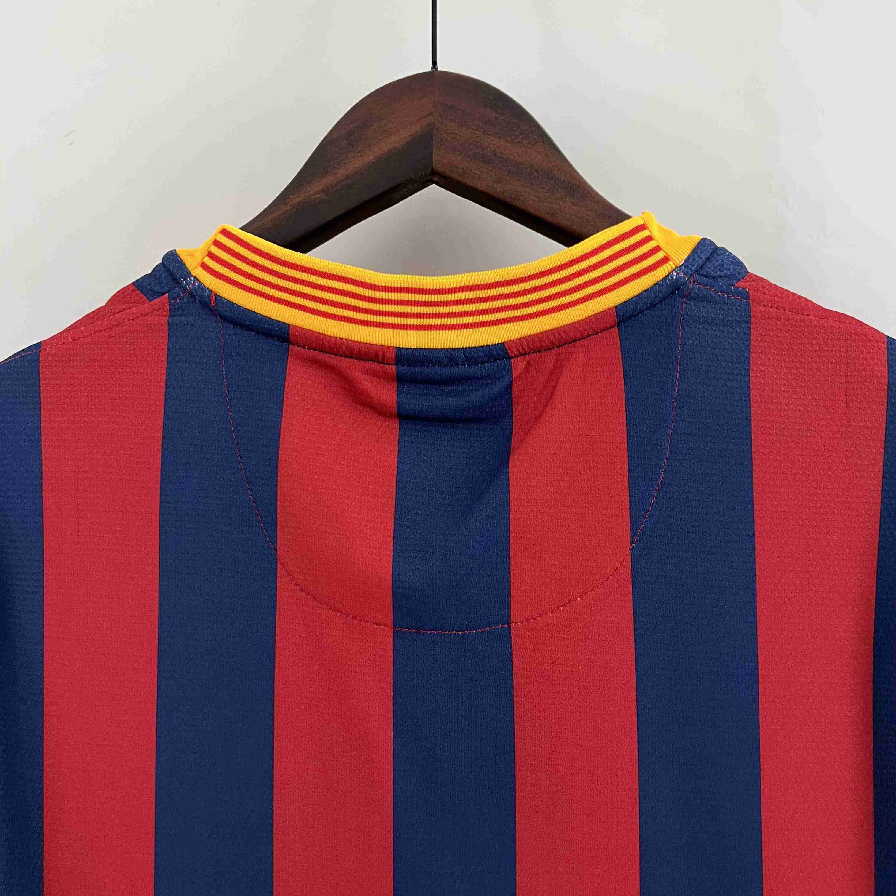 2013/2014 Retro Barcelona Home Football Shirt-mysite Custom Football Kit- Nextkits