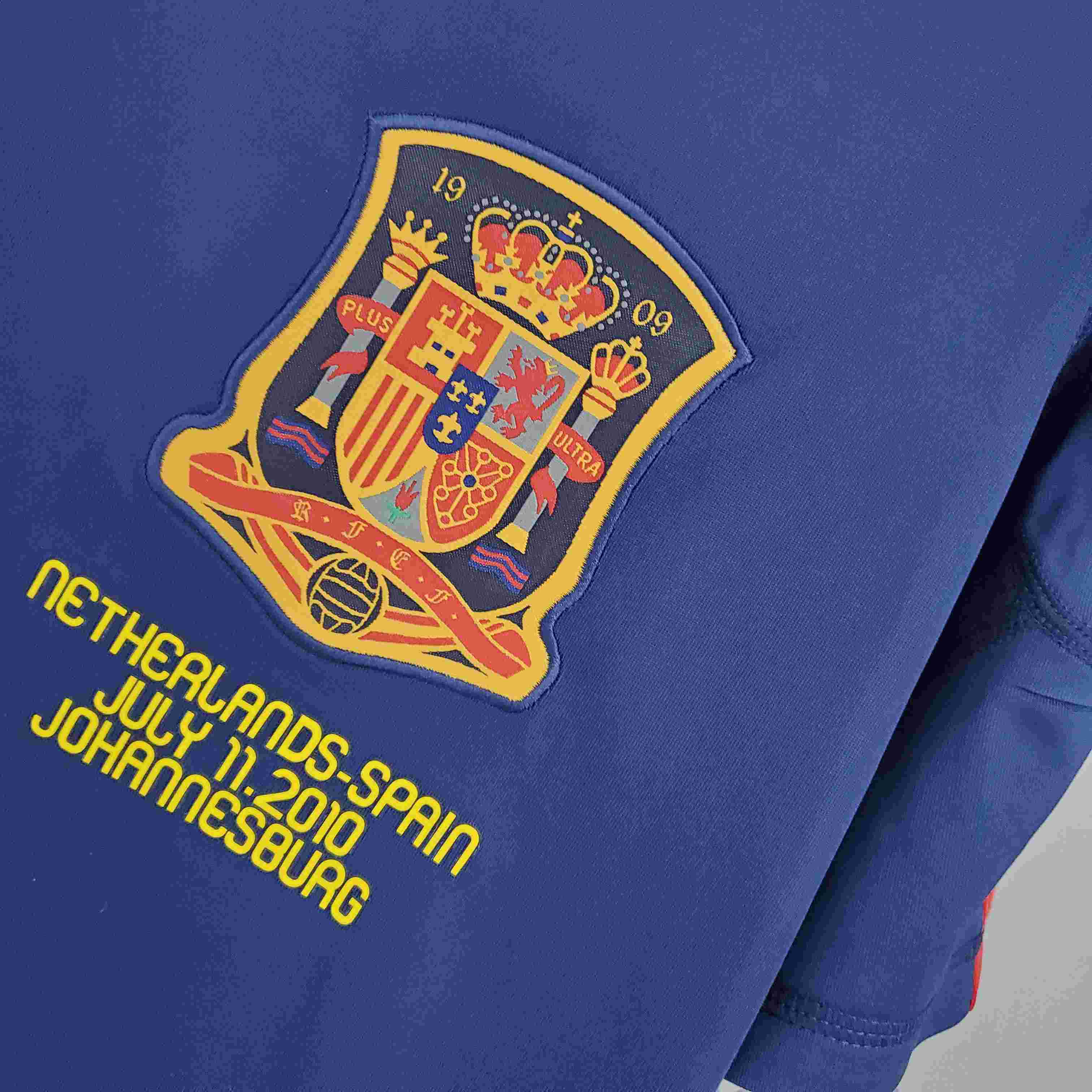 2010 Retro Spain Away Soccer Shirt-mysite Custom Football Kit- Nextkits