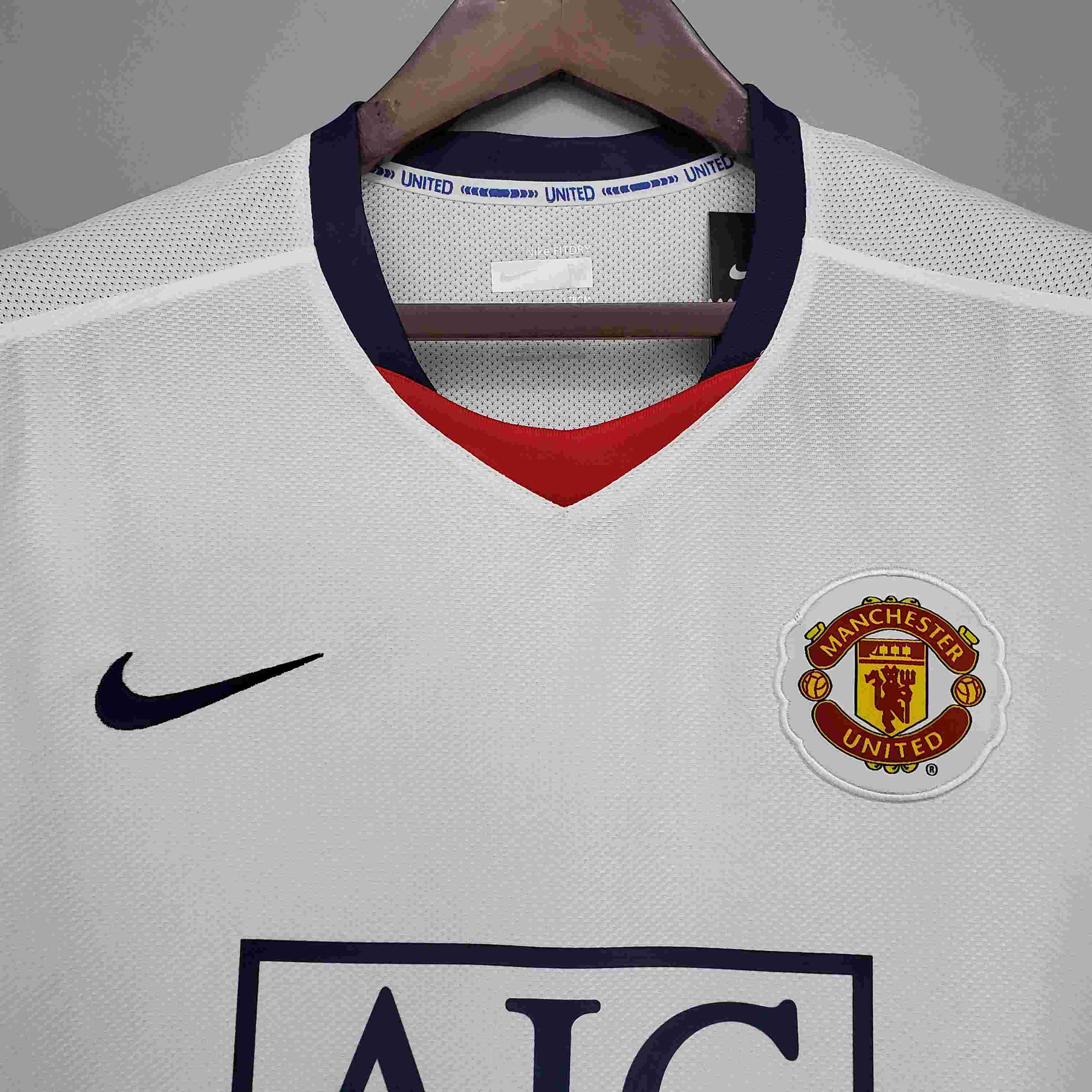 2008/2009 Retro Manchester United Away Football Shirt-mysite Custom Football Kit- Nextkits
