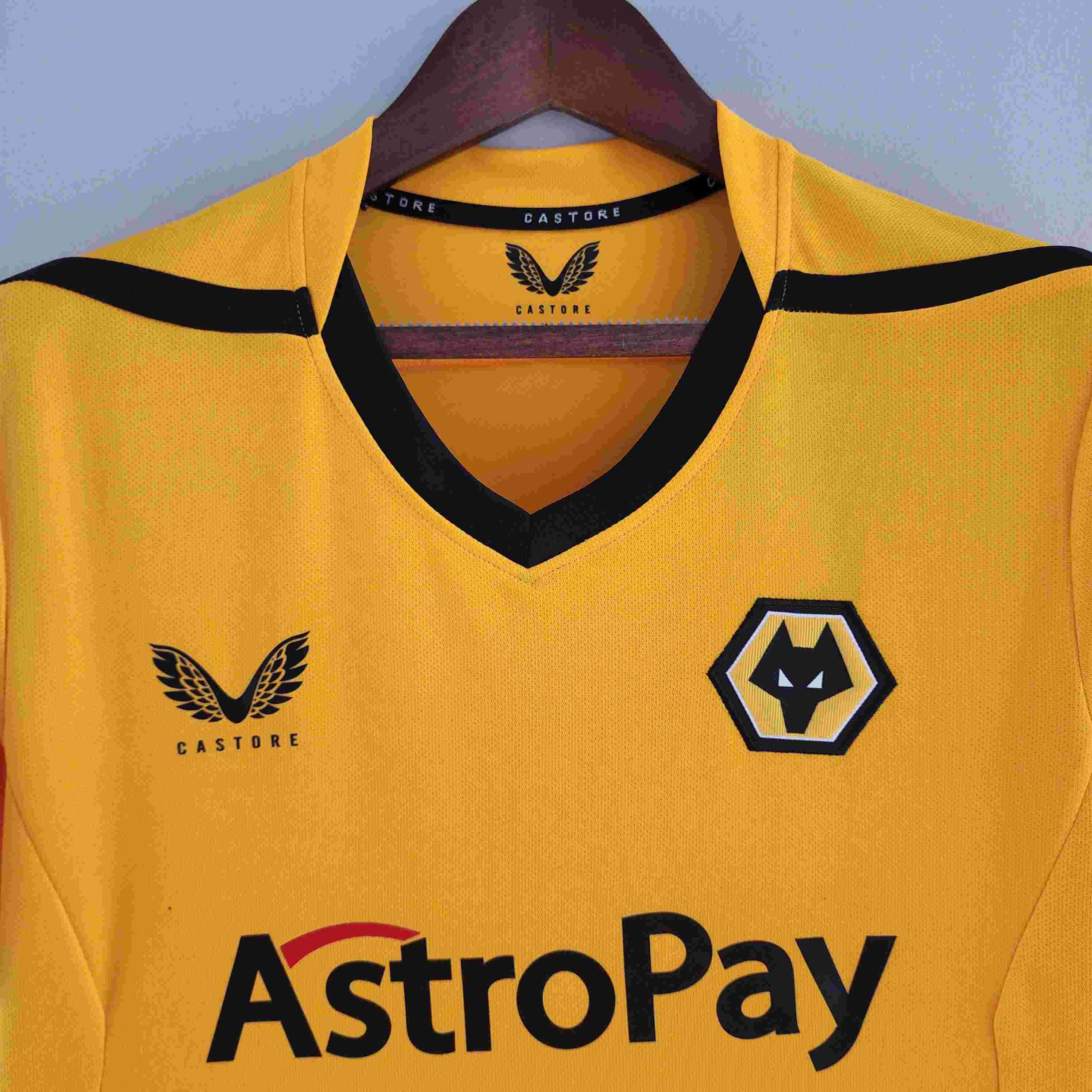 2022/2023 Wolverhampton Wanderers Home Football Shirt-mysite Custom Football Kit- Nextkits