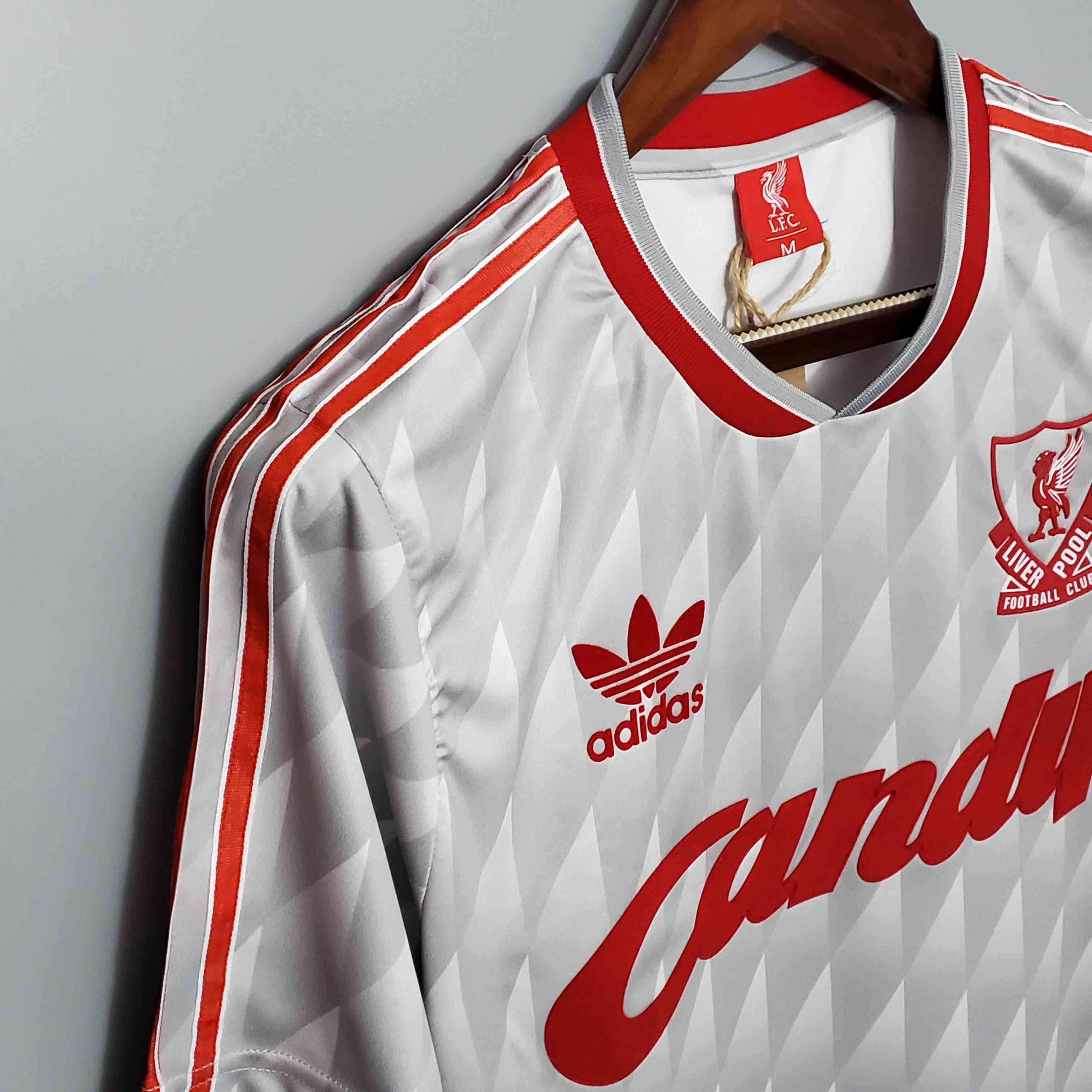 1989/1991 Retro Liverpool Away Football Shirt-mysite Custom Football Kit- Nextkits