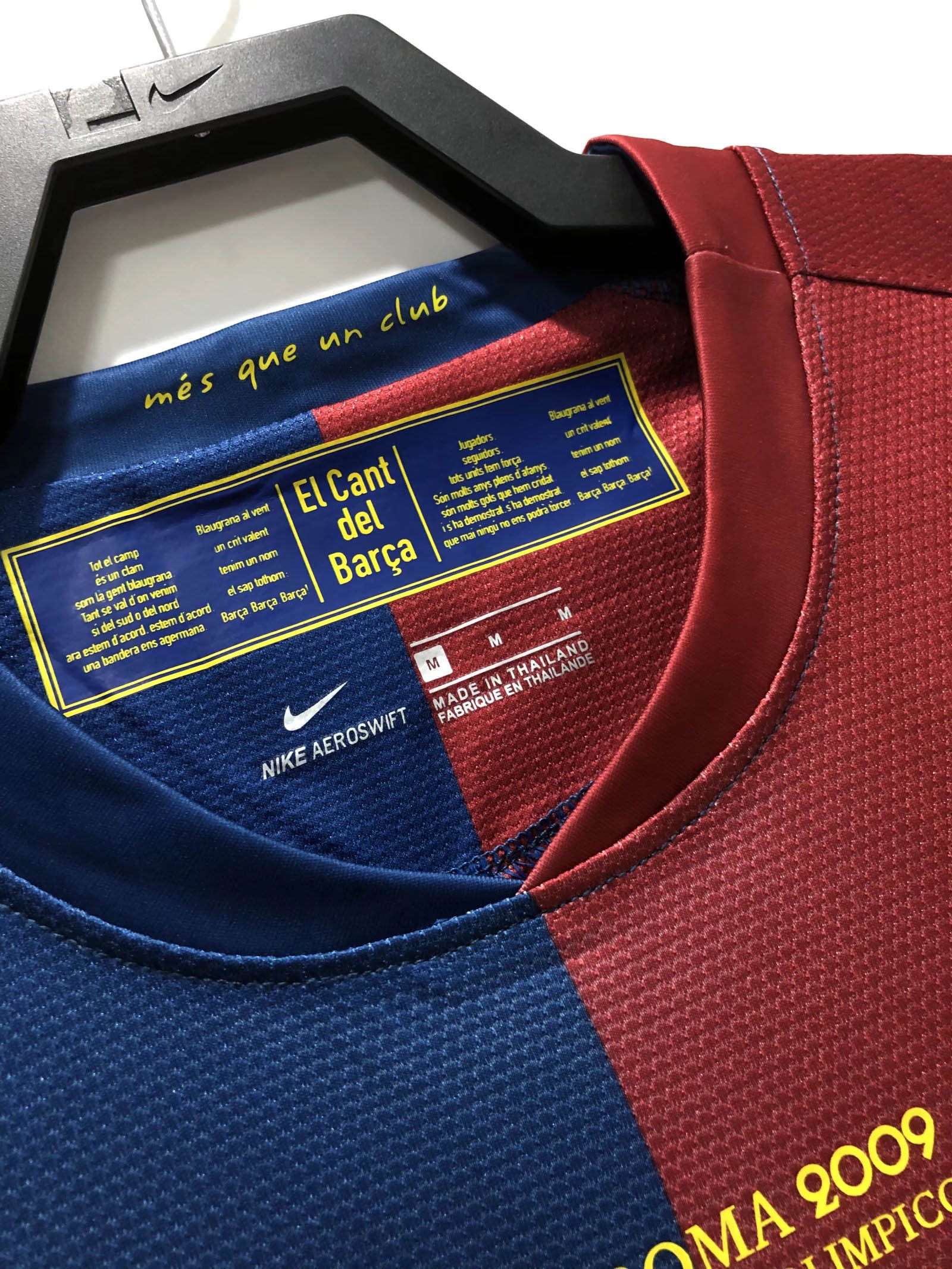 2008/2009 Retro Barcelona Football Shirt Home Champions League-mysite Custom Football Kit- Nextkits