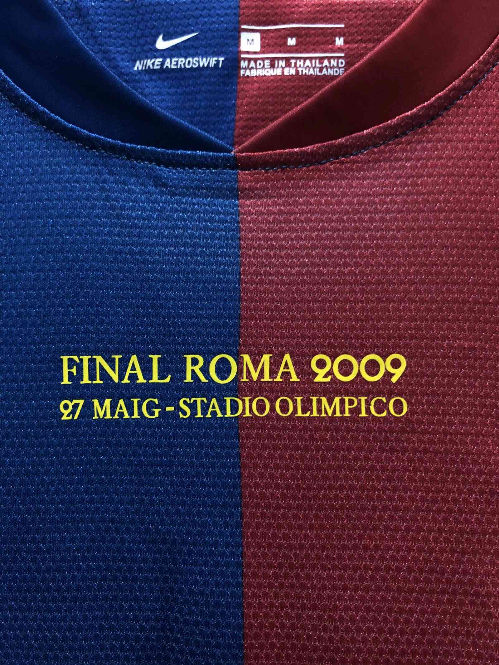 2008/2009 Retro Barcelona Football Shirt Home Champions League-mysite Custom Football Kit- Nextkits
