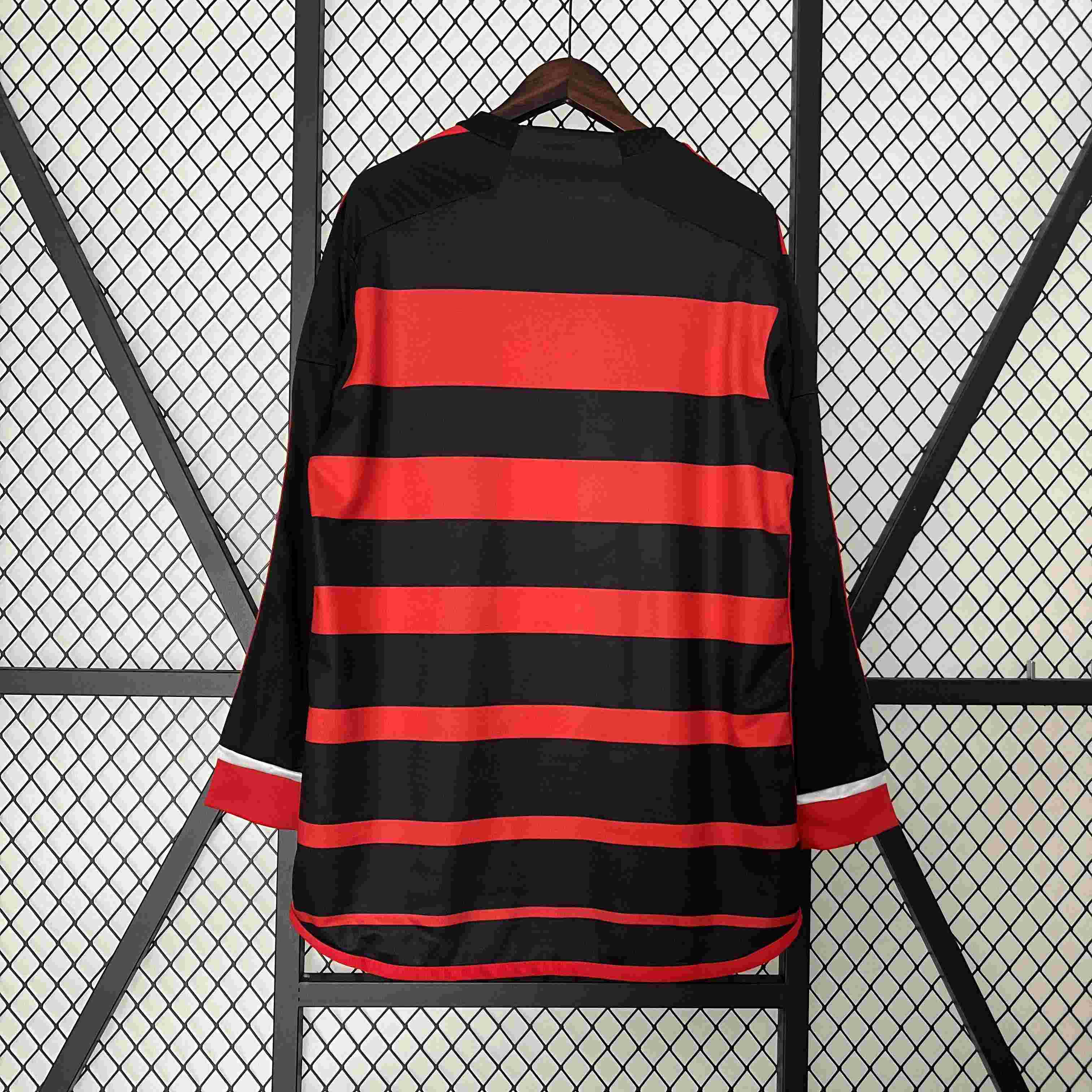 2024/2025 Long Sleeve Flamengo Home Jersey-mysite Custom Football Kit- Nextkits