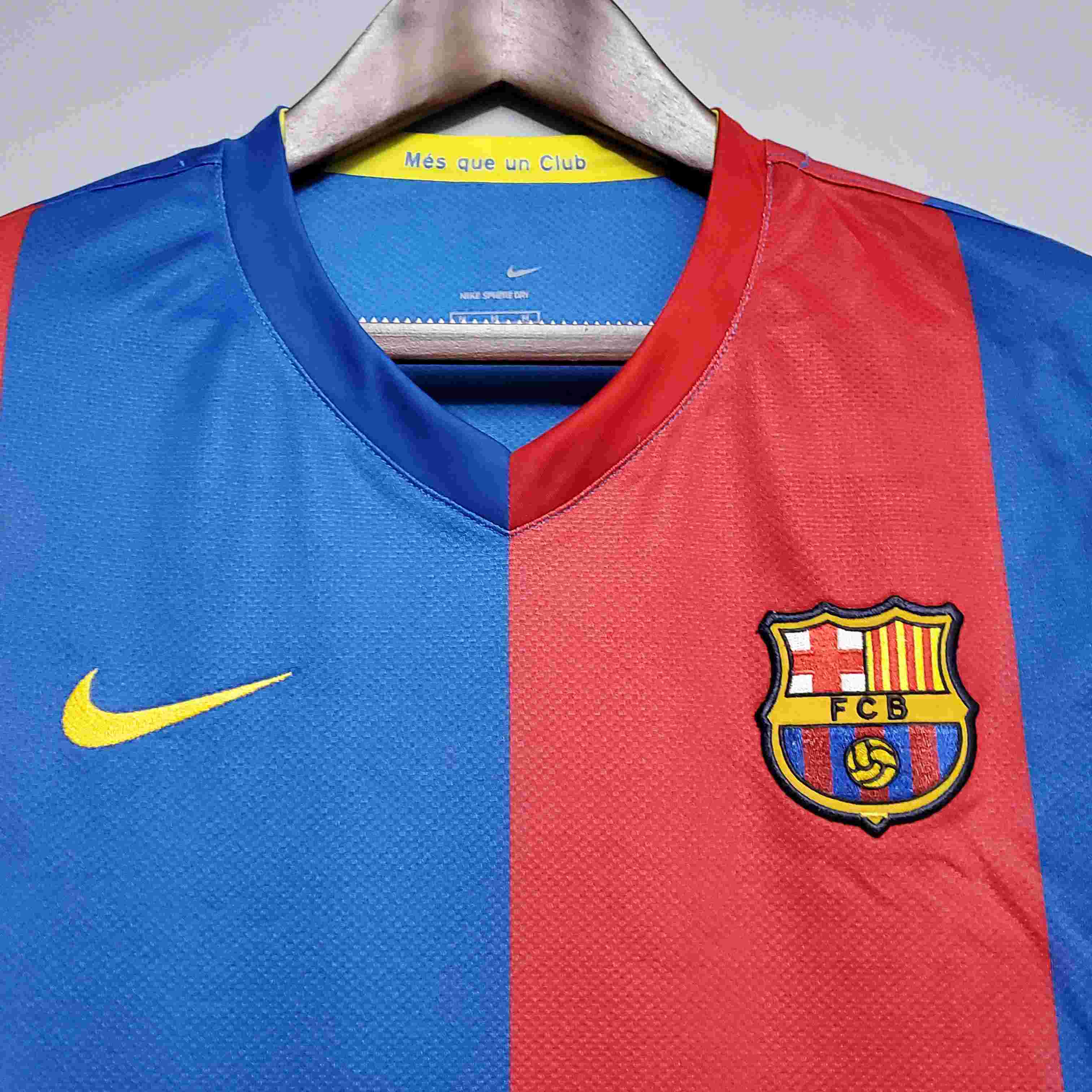 2006/2007 Retro Barcelona Home Football Shirt-mysite Custom Football Kit- Nextkits