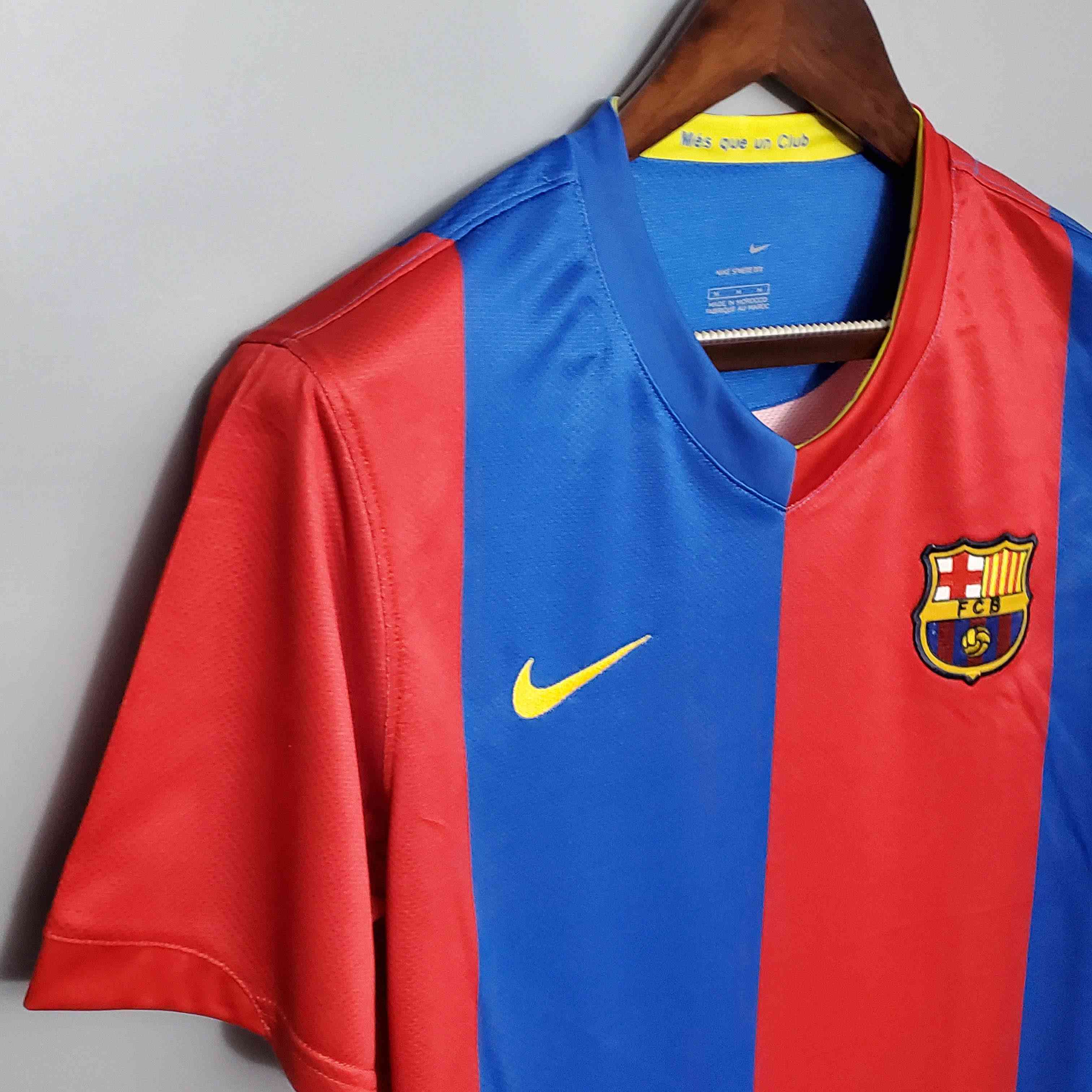 2006/2007 Retro Barcelona Home Football Shirt-mysite Custom Football Kit- Nextkits