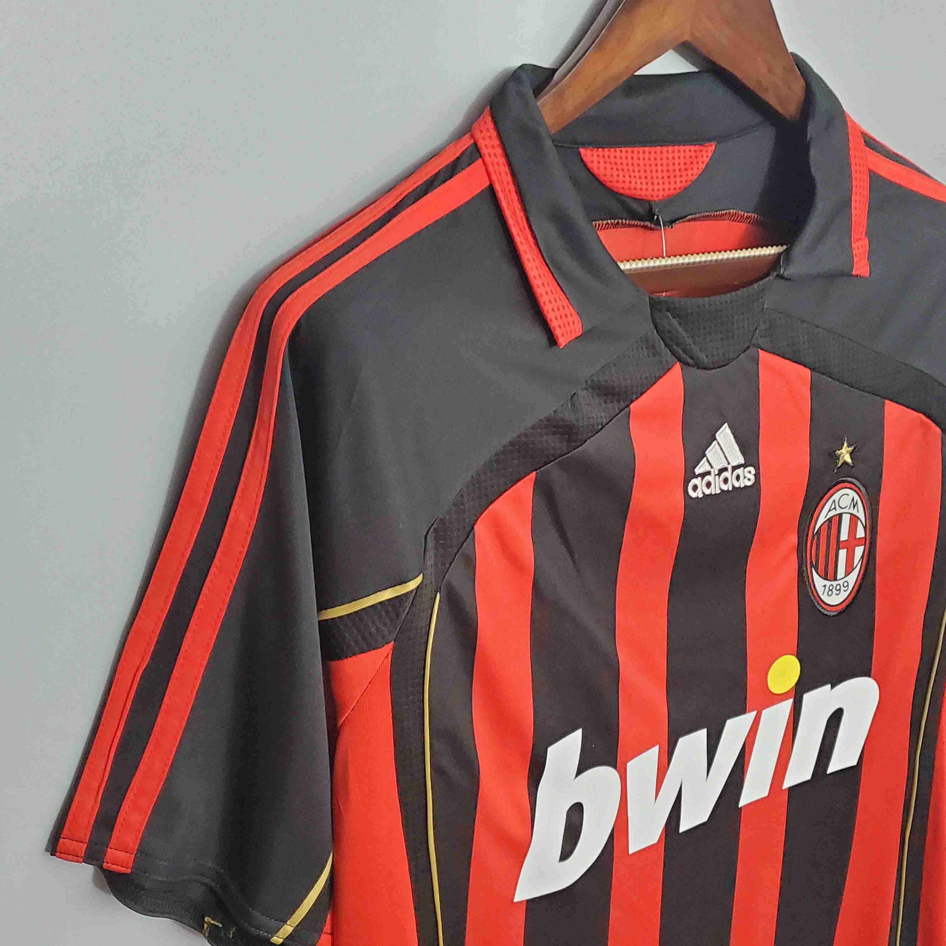 2006/2007 Retro AC Milan Home Football Shirt-mysite Custom Football Kit- Nextkits
