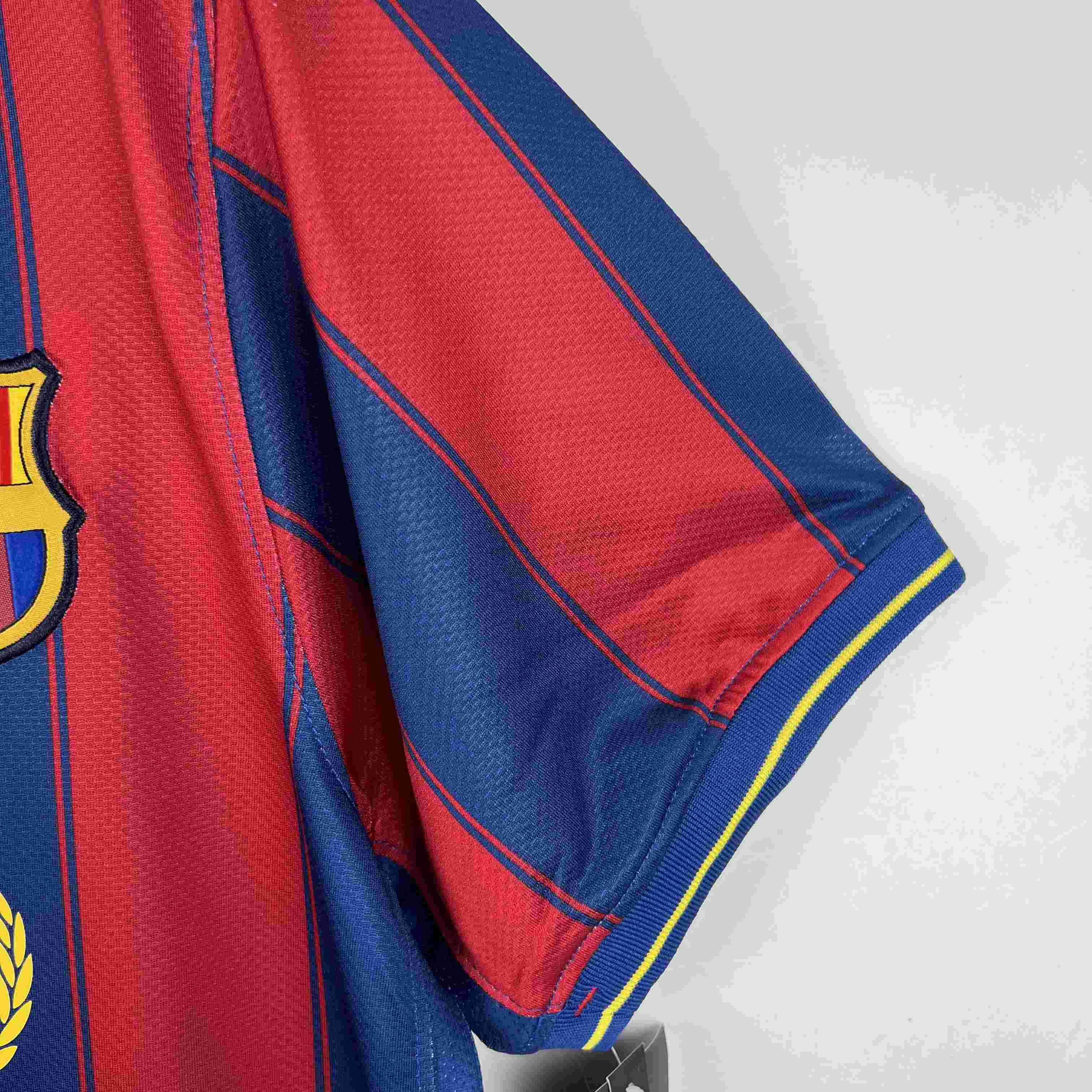 2009/2010 Retro Barcelona Home Football Shirt-mysite Custom Football Kit- Nextkits