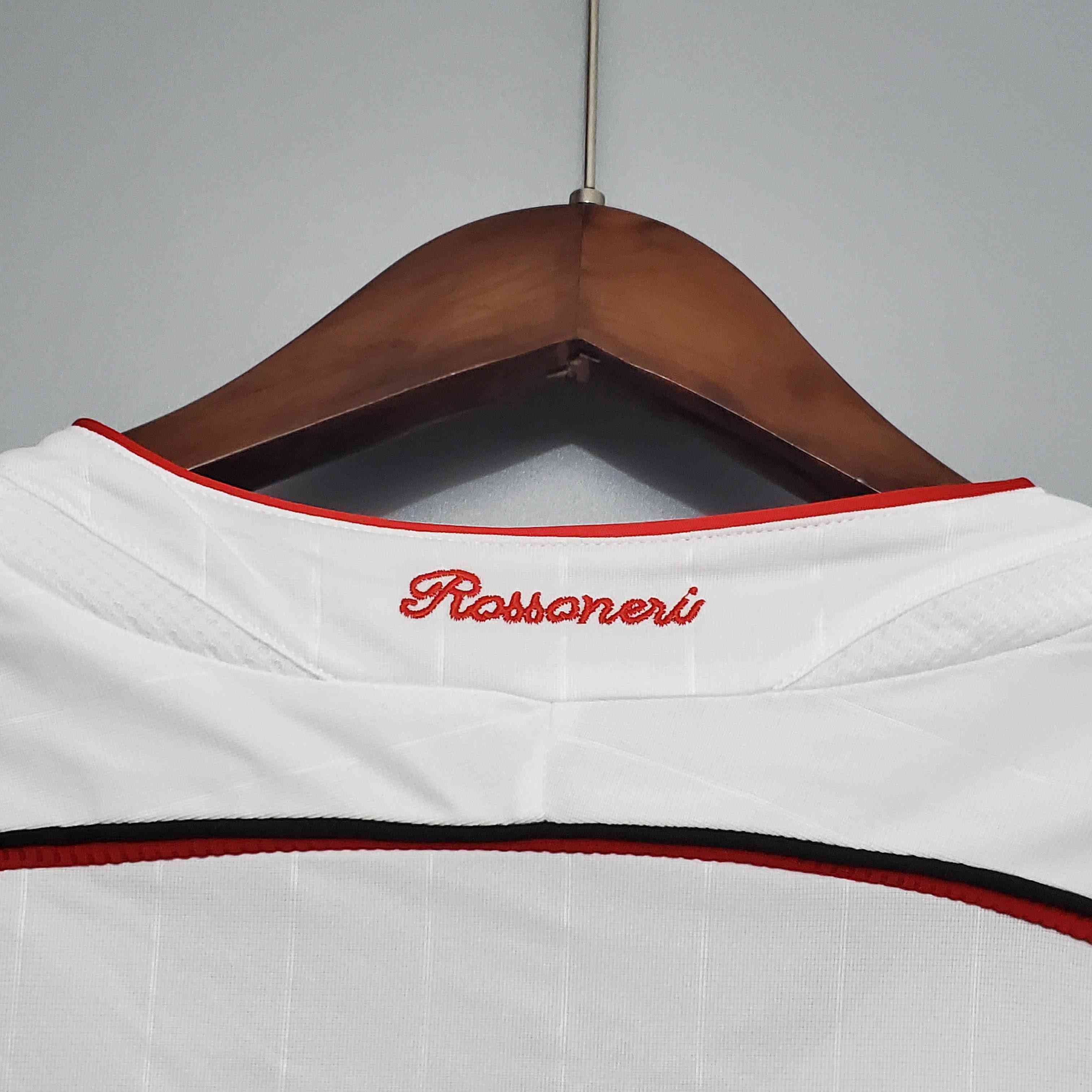 2006/2007 Retro Long Sleeve AC Milan Away Football Shirt-mysite Custom Football Kit- Nextkits