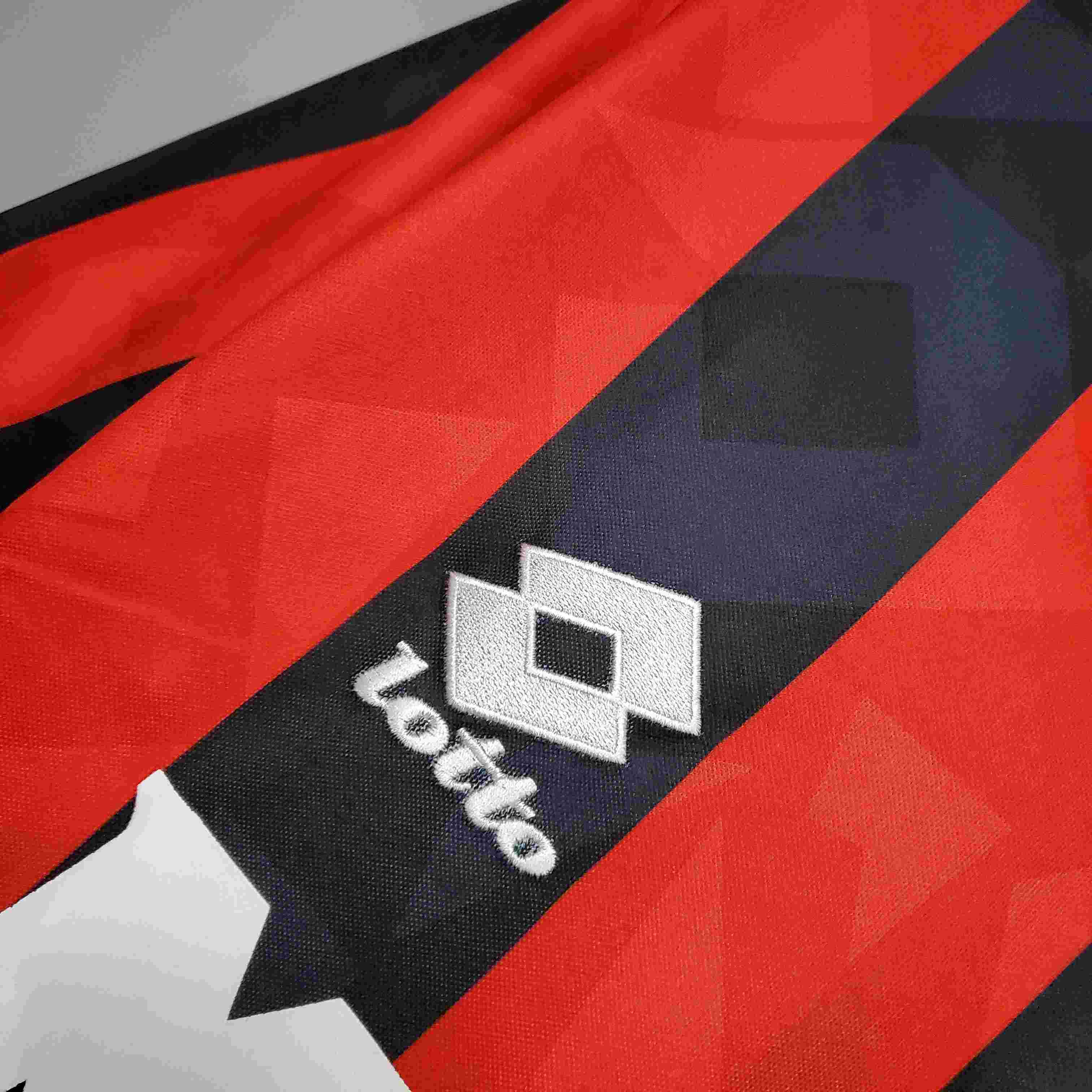 1993/1994 Retro AC Milan Home Football Shirt-mysite Custom Football Kit- Nextkits