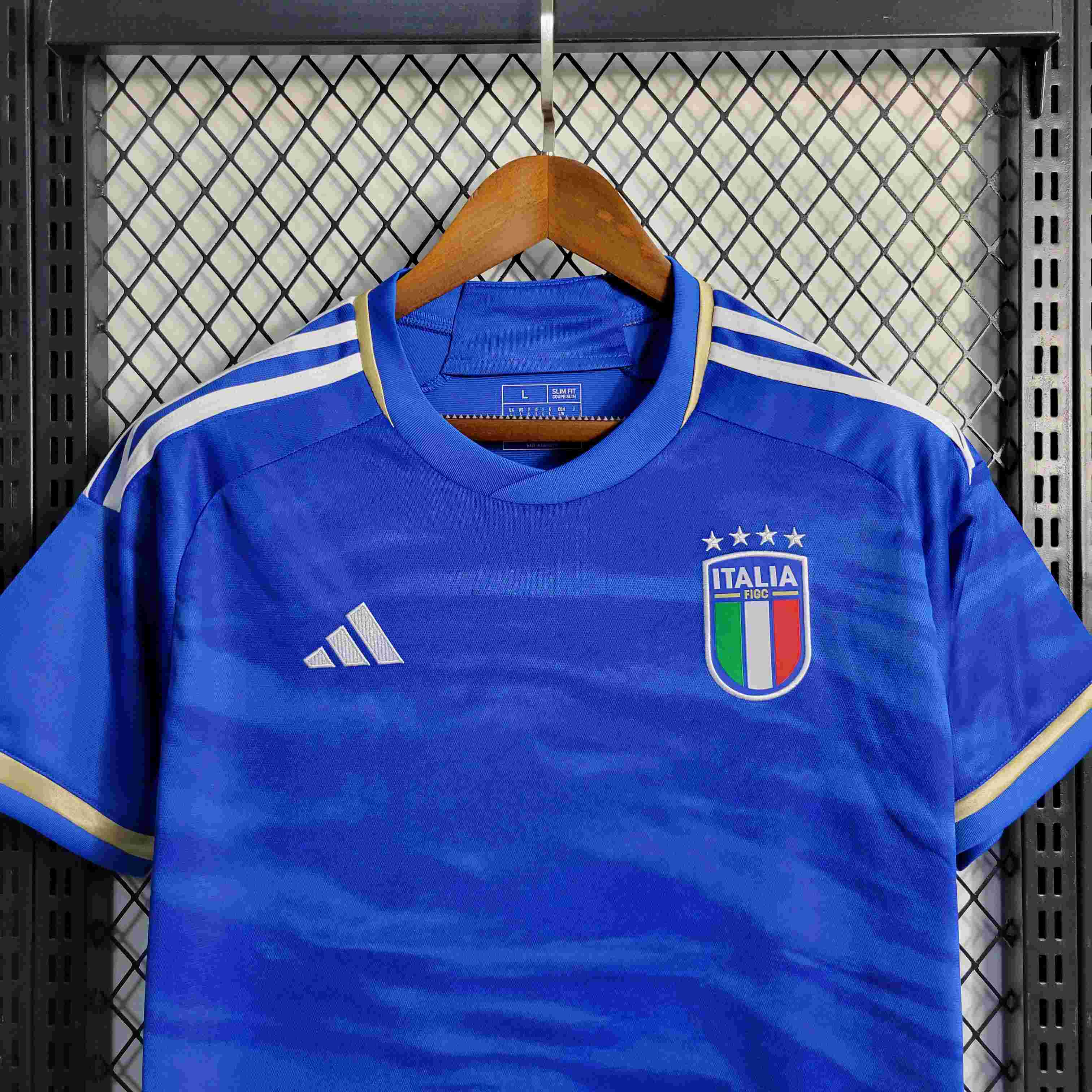 2023 Italy Home Soccer Shirt-mysite Custom Football Kit- Nextkits