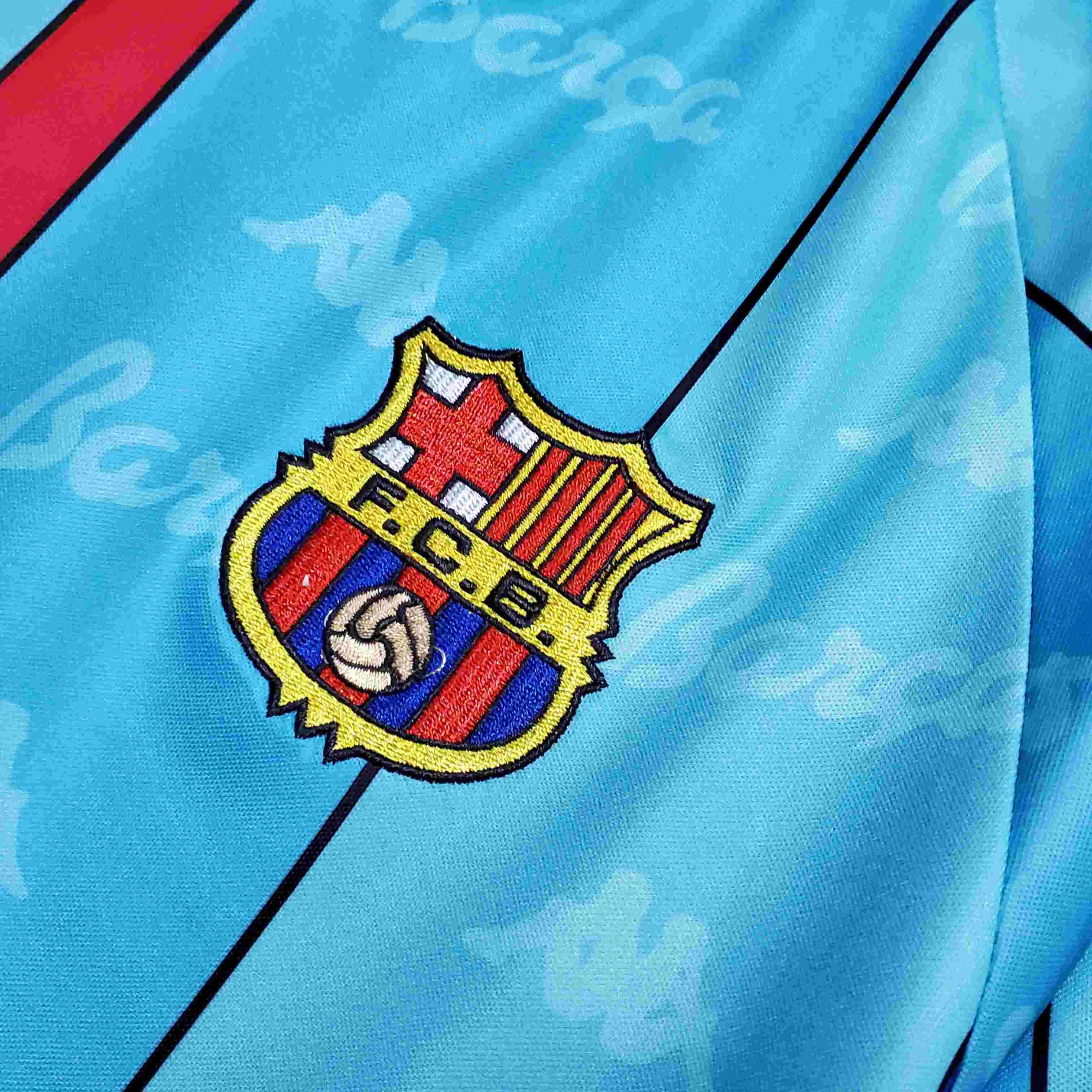 1996/1997 Retro Barcelona Away Football Shirt-mysite Custom Football Kit- Nextkits