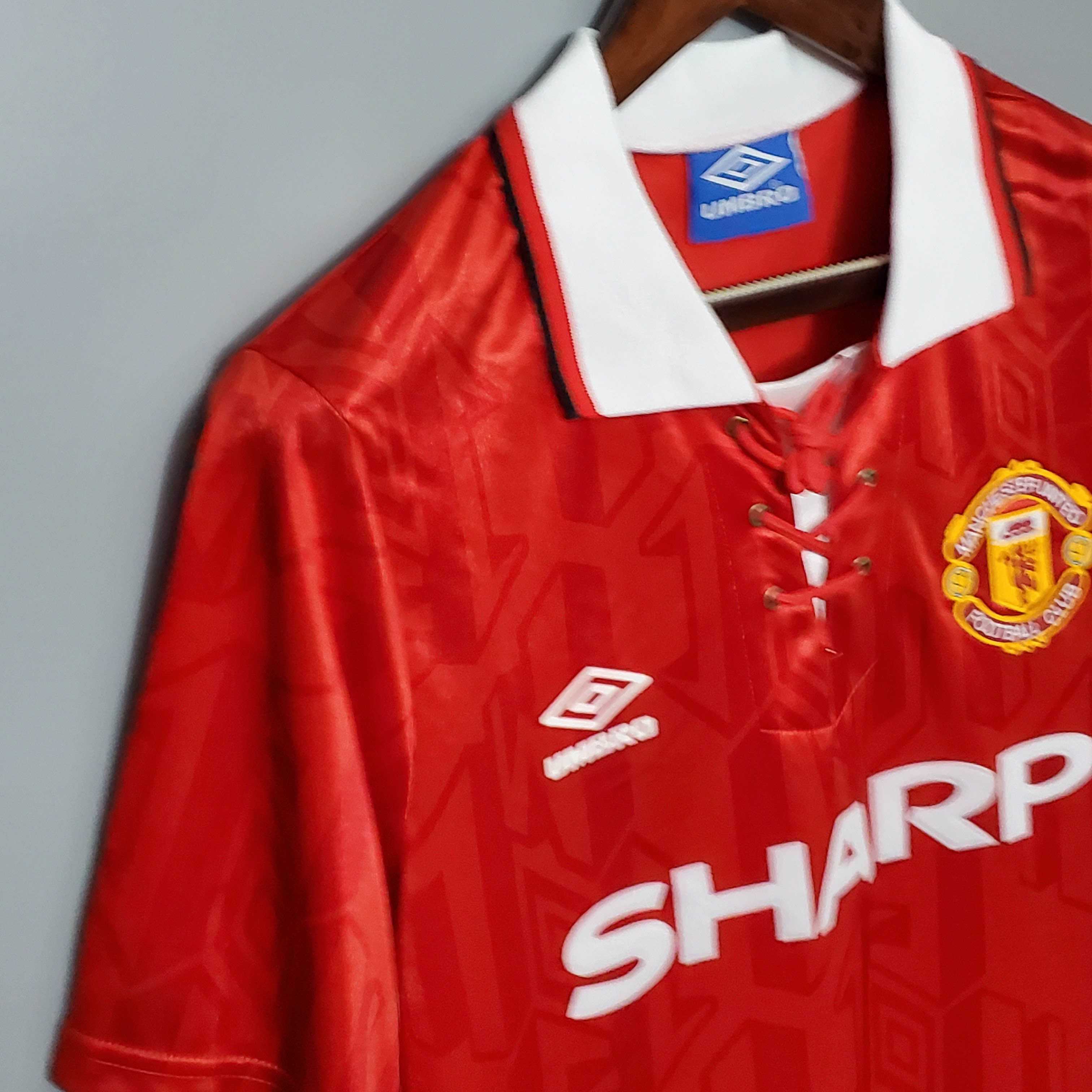 1992/1994 Retro Manchester United Home Football Shirt-mysite Custom Football Kit- Nextkits