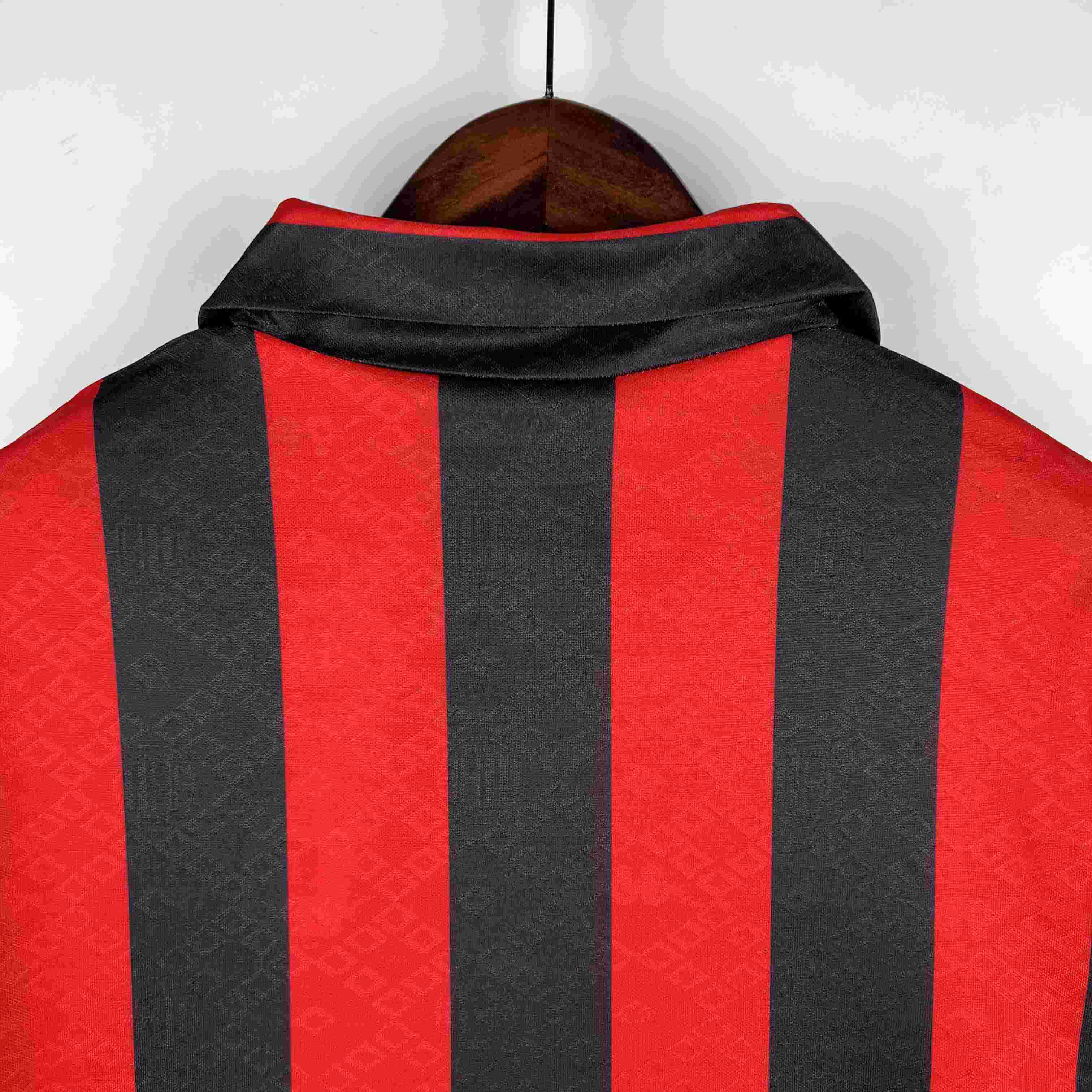 1989/1990 Retro AC Milan Home Football Shirt-mysite Custom Football Kit- Nextkits