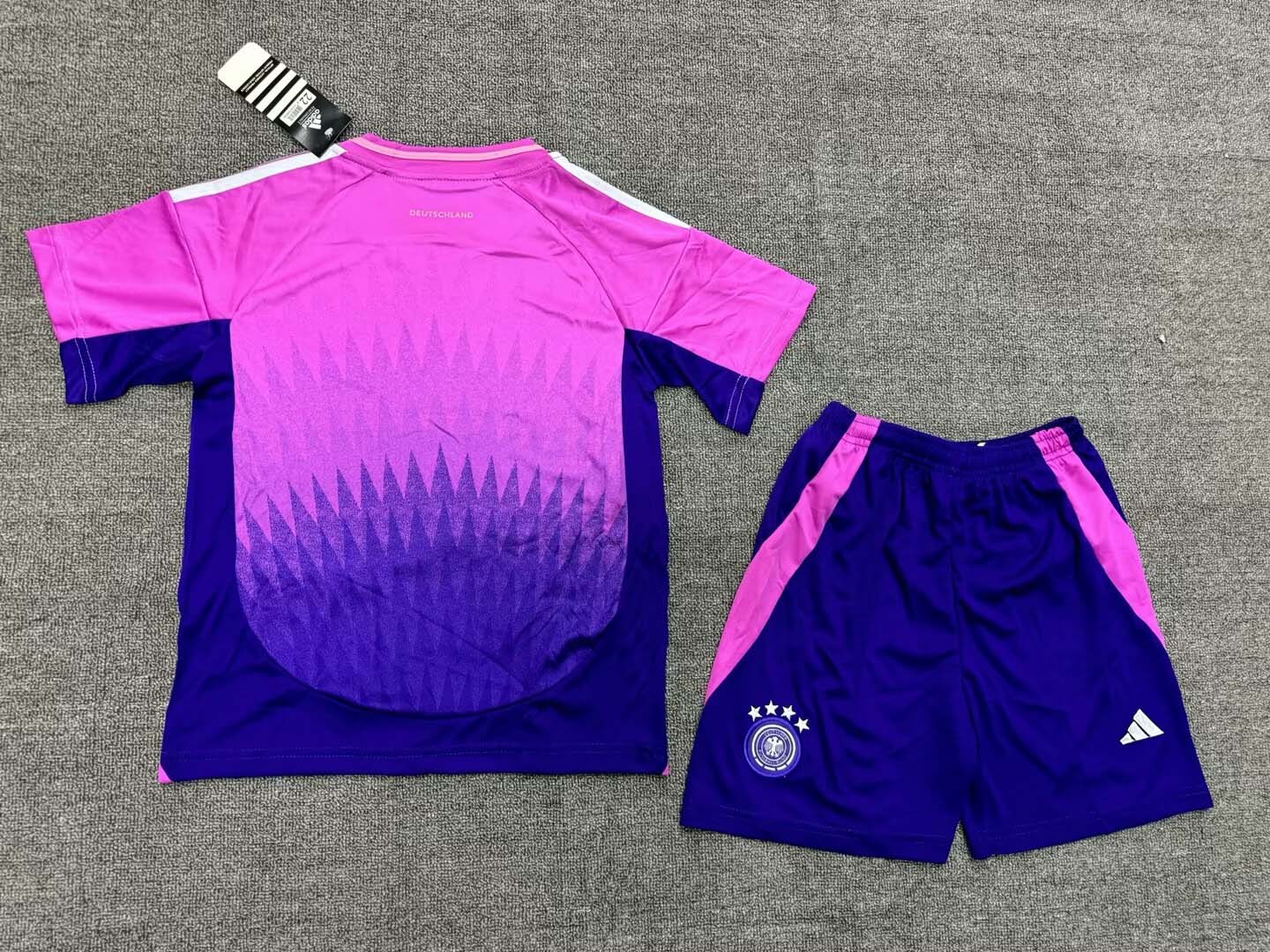 2024 Germany Away Football Shirt Kids Size Suit-mysite Custom Football Kit- Nextkits