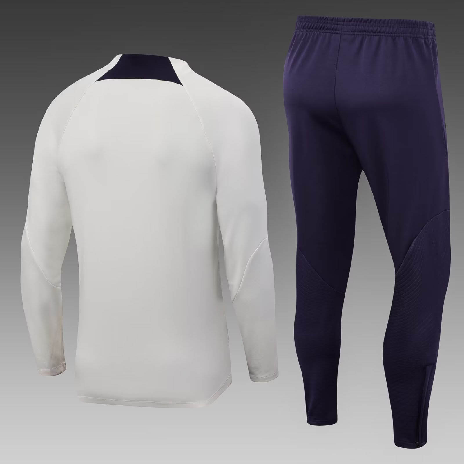 2023/2024 Psg Paris Saint-Germain Half-Pull Training Suit Off White Set-mysite Custom Football Kit- Nextkits