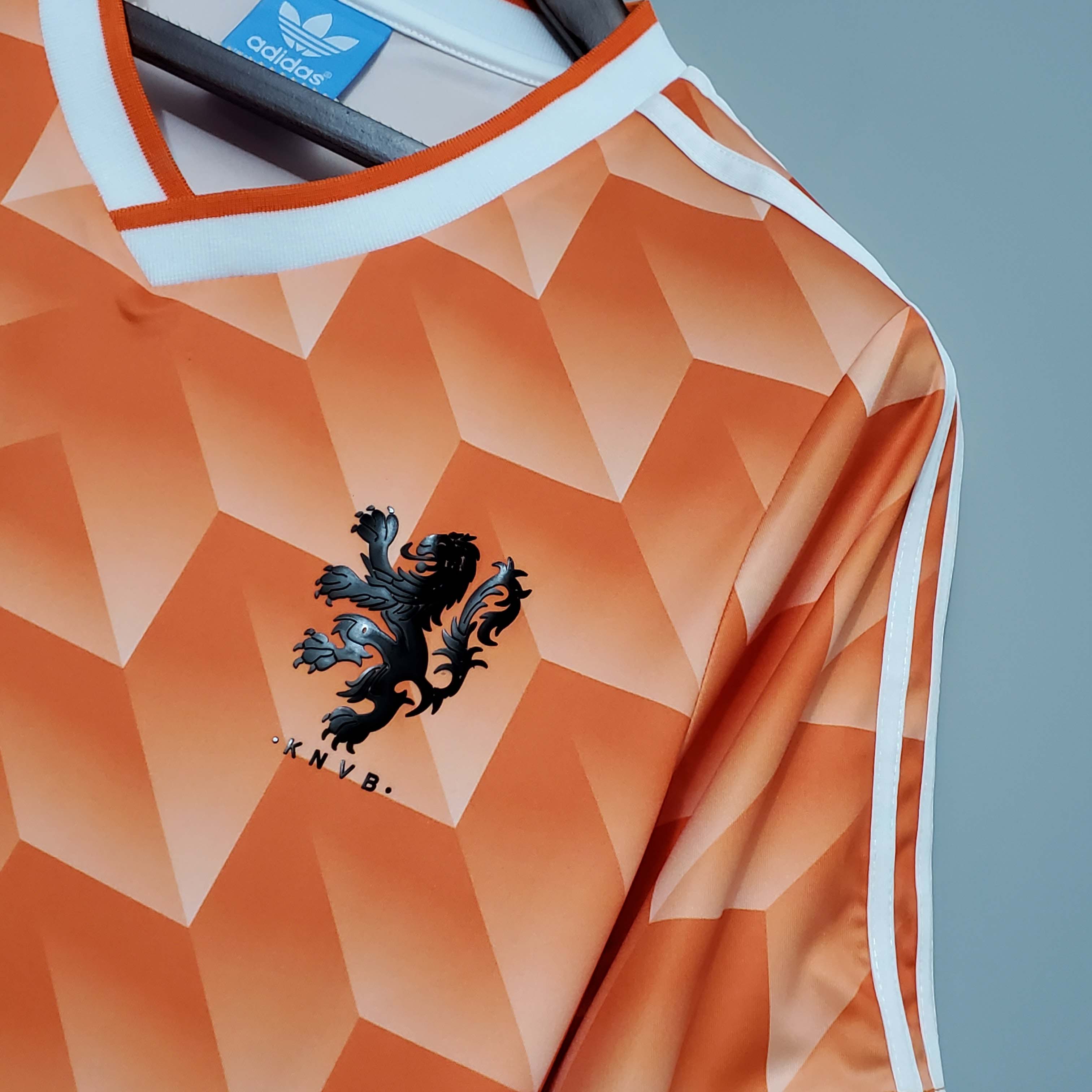 1988 Retro Netherlands Home Football Shirt-mysite Custom Football Kit- Nextkits
