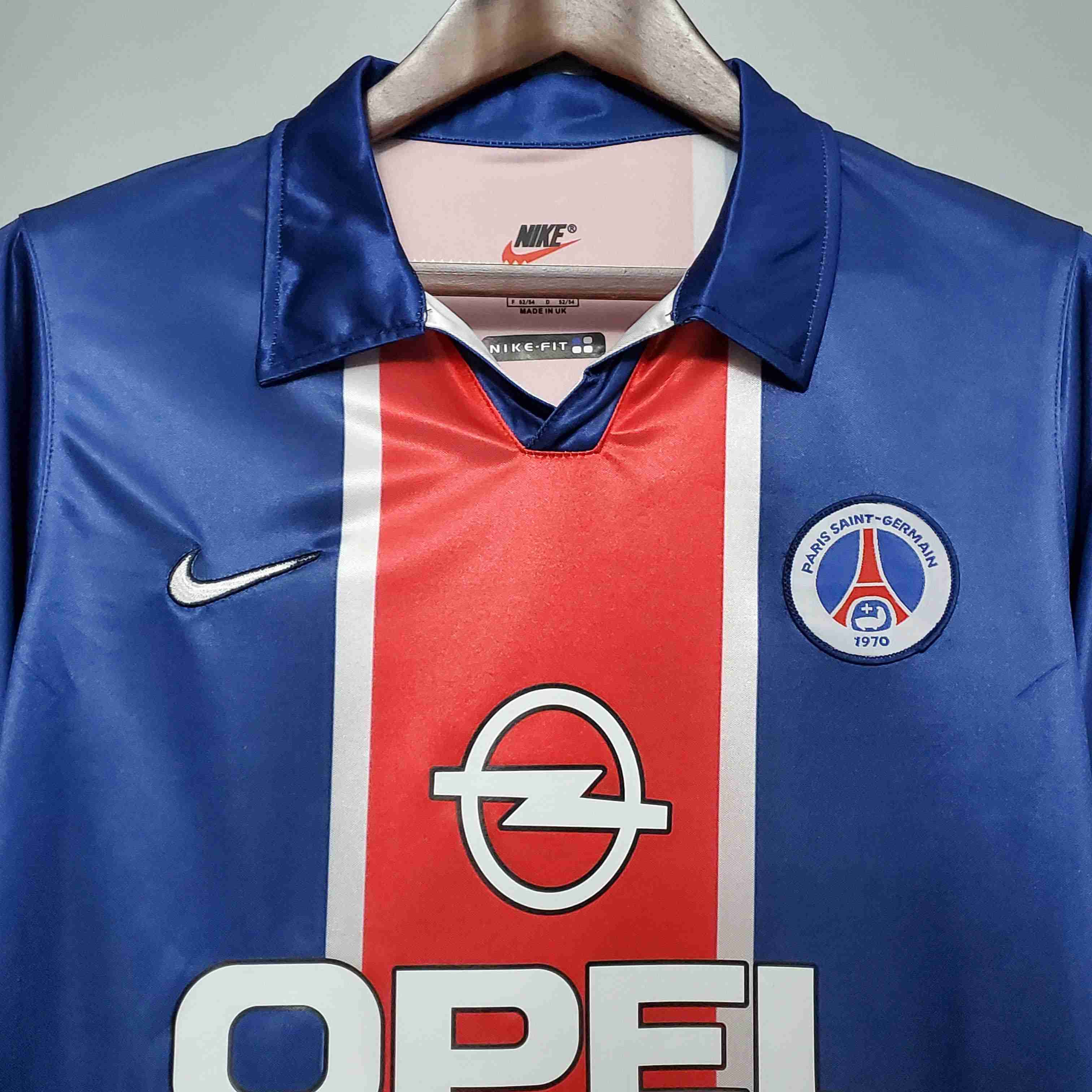 1998/1999 Retro Psg Paris Saint-Germain Home-mysite Custom Football Kit- Nextkits