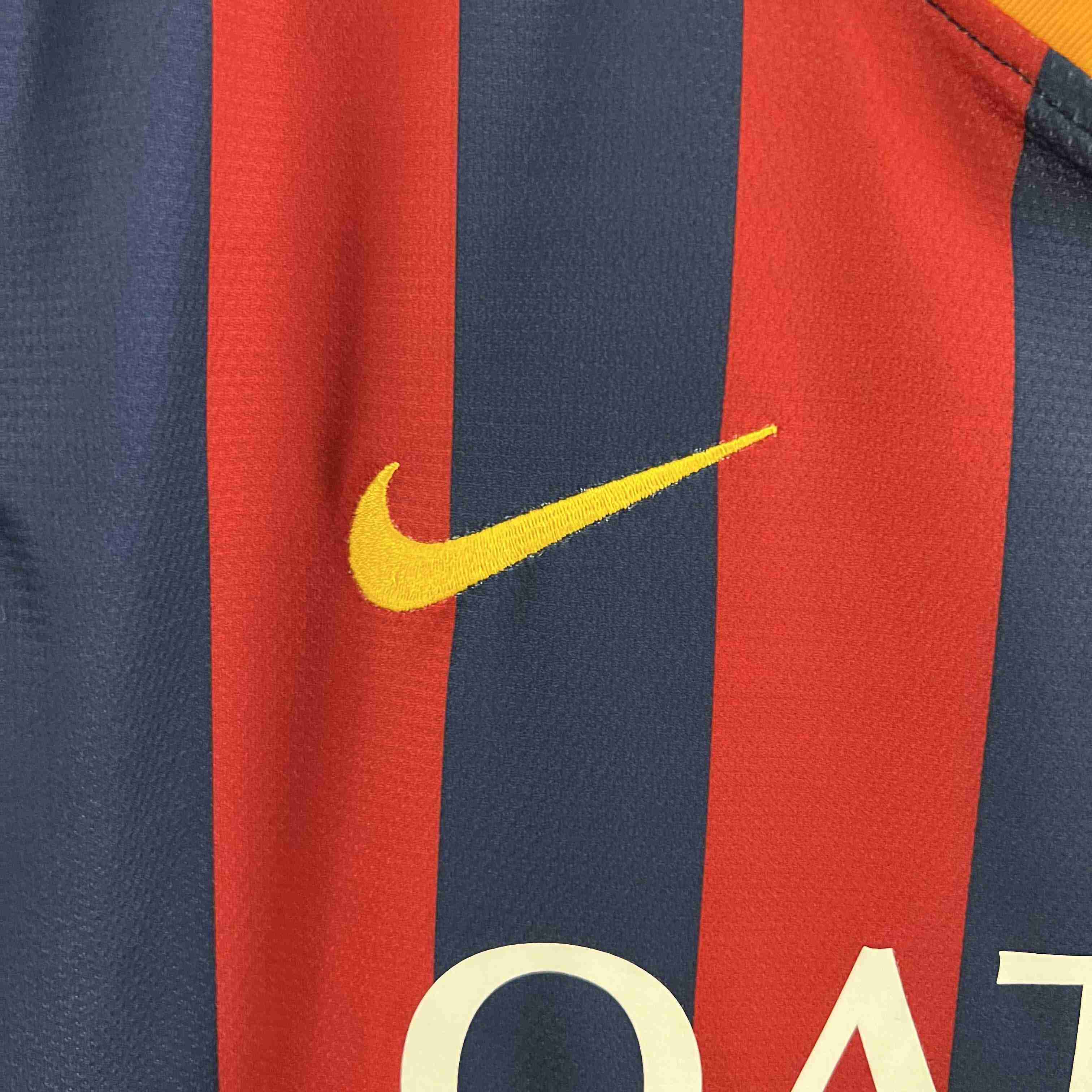 2013/2014 Retro Barcelona Home Football Shirt-mysite Custom Football Kit- Nextkits