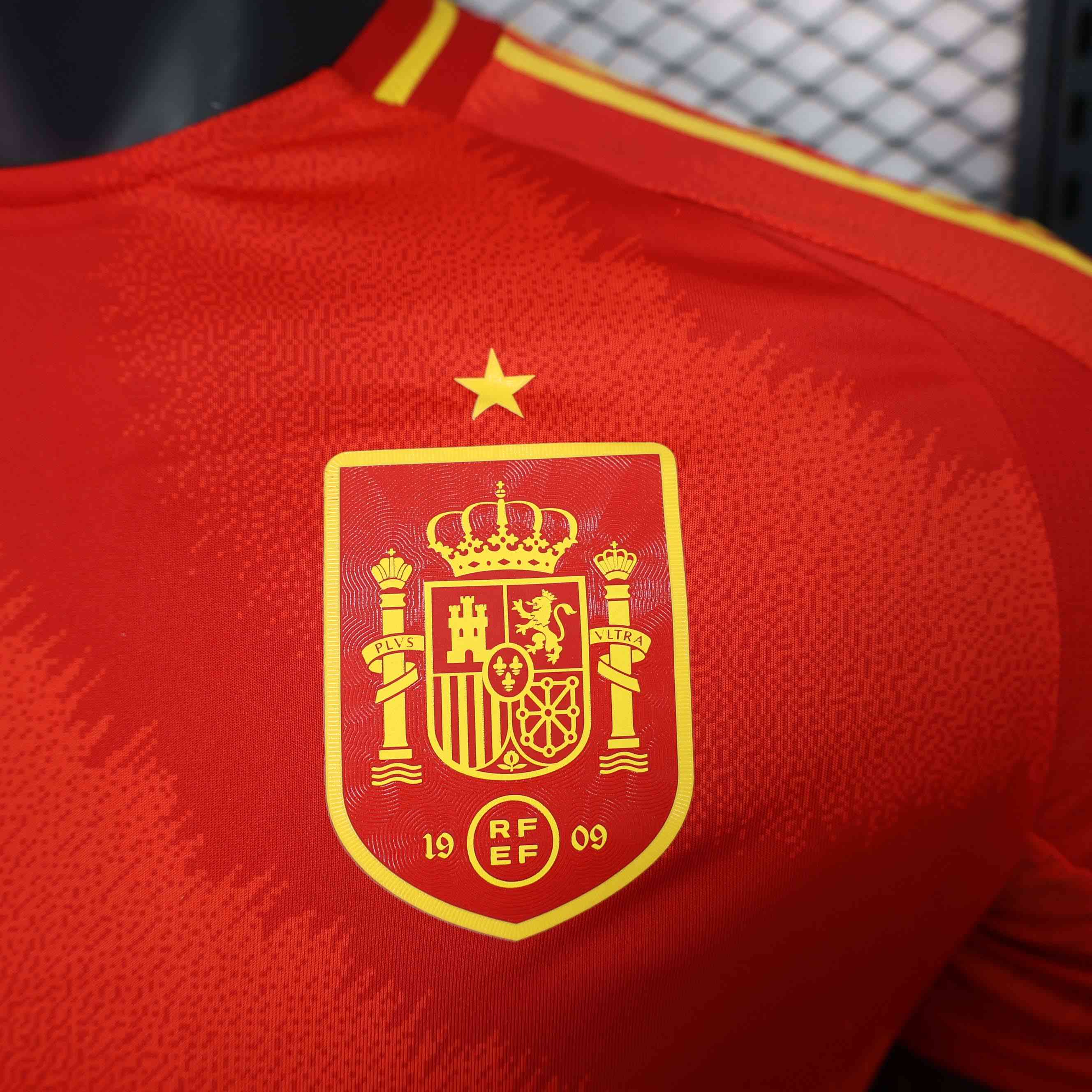 2024 Player Version Spain Home Football Shirt-mysite Custom Football Kit- Nextkits