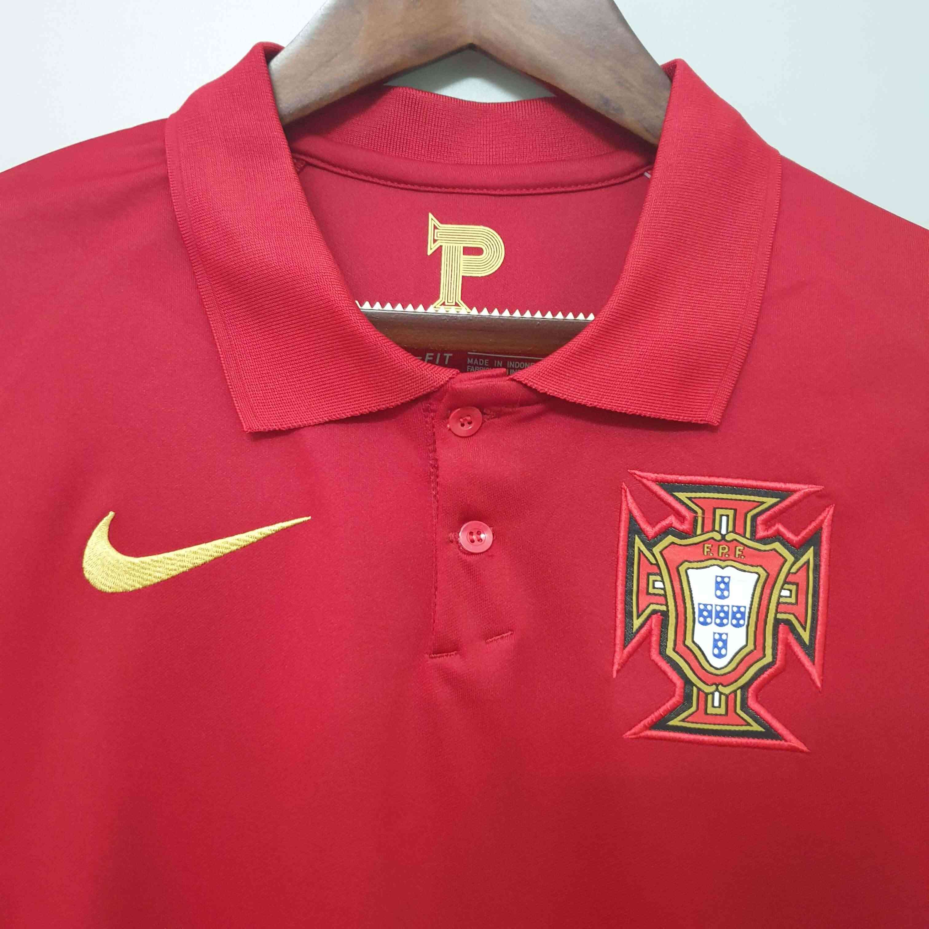 2020 Football Shirt Portugal Red Home-mysite Custom Football Kit- Nextkits