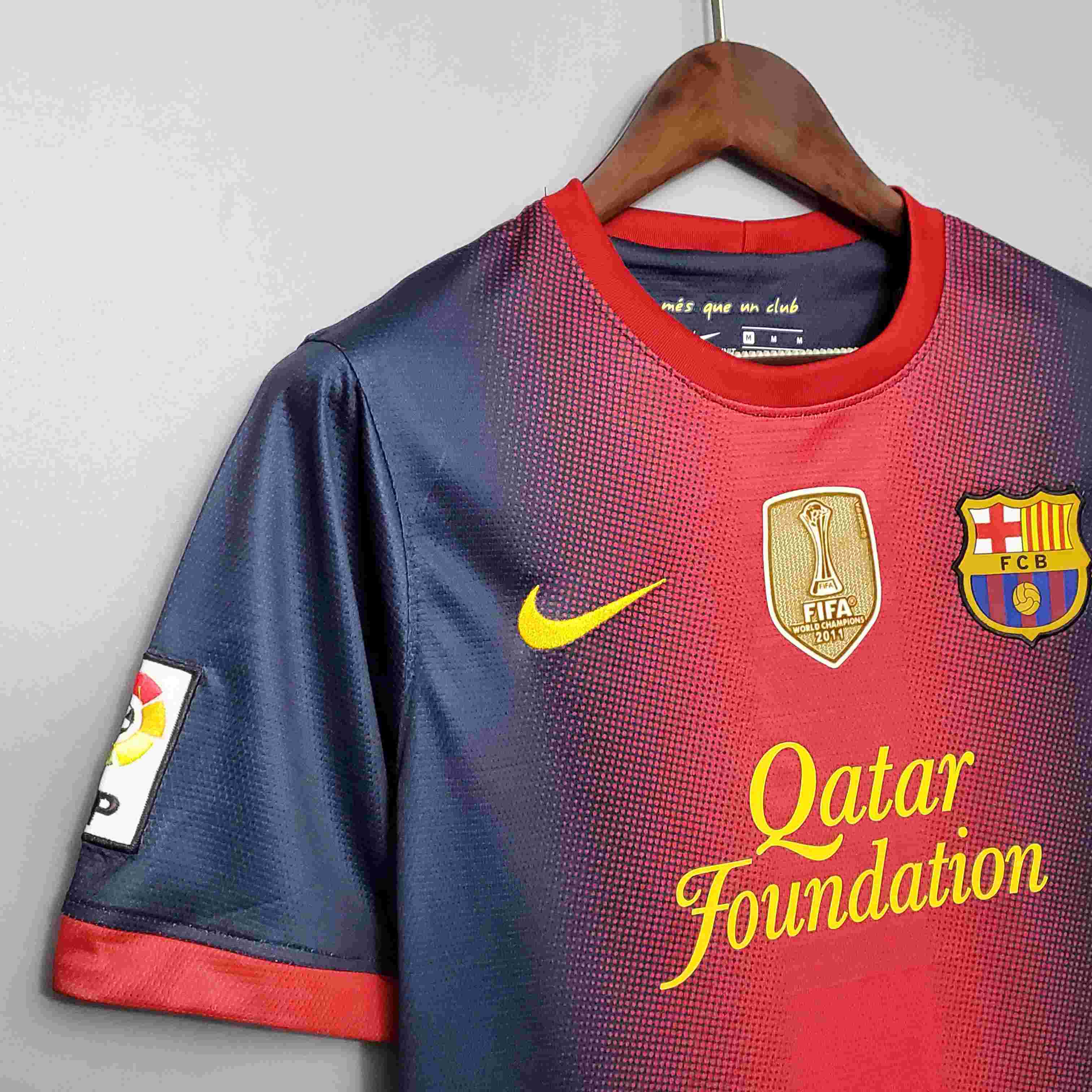 2012/2013 Retro Barcelona Home Football Shirt-mysite Custom Football Kit- Nextkits