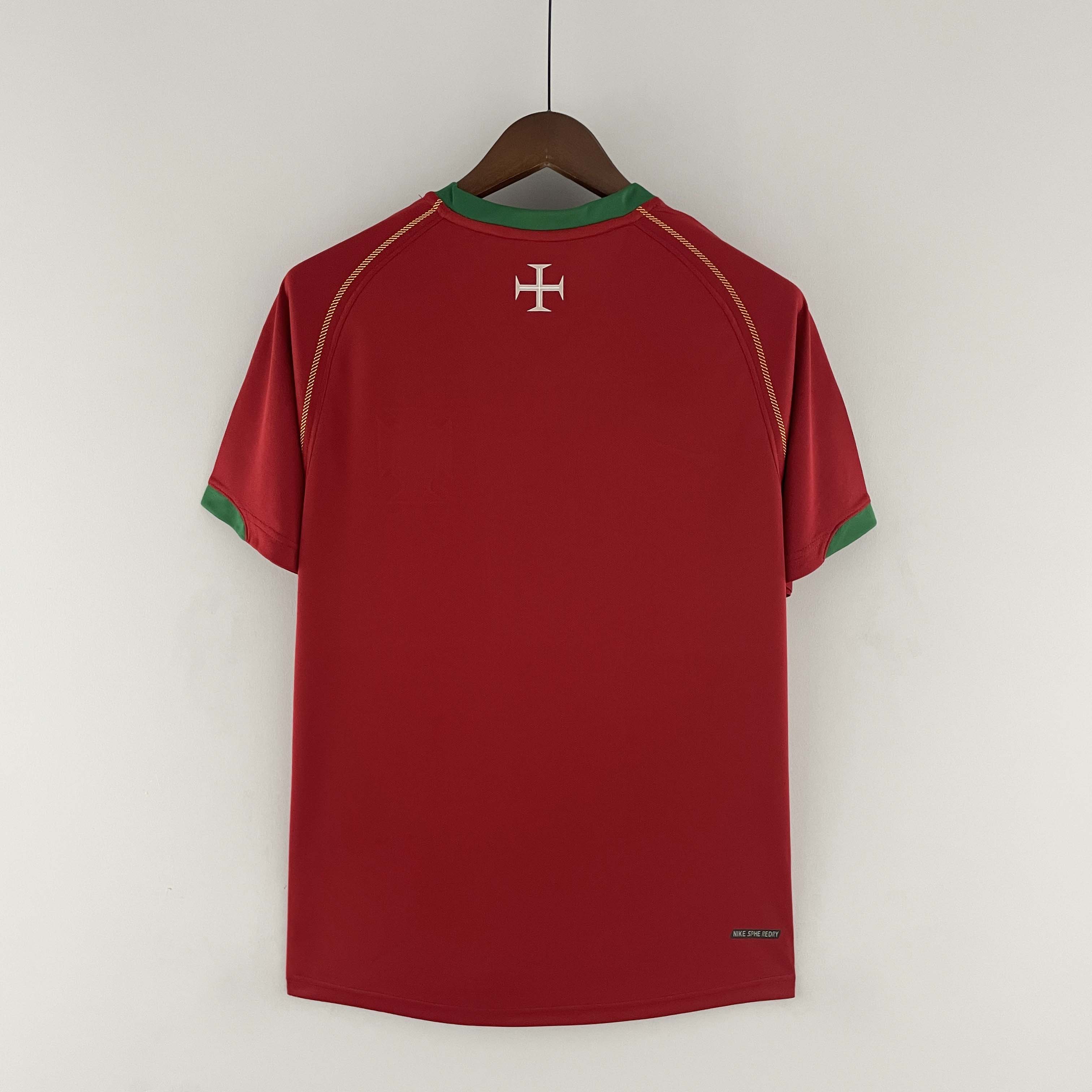 2006 Retro Portugal Home Football Shirt-mysite Custom Football Kit- Nextkits