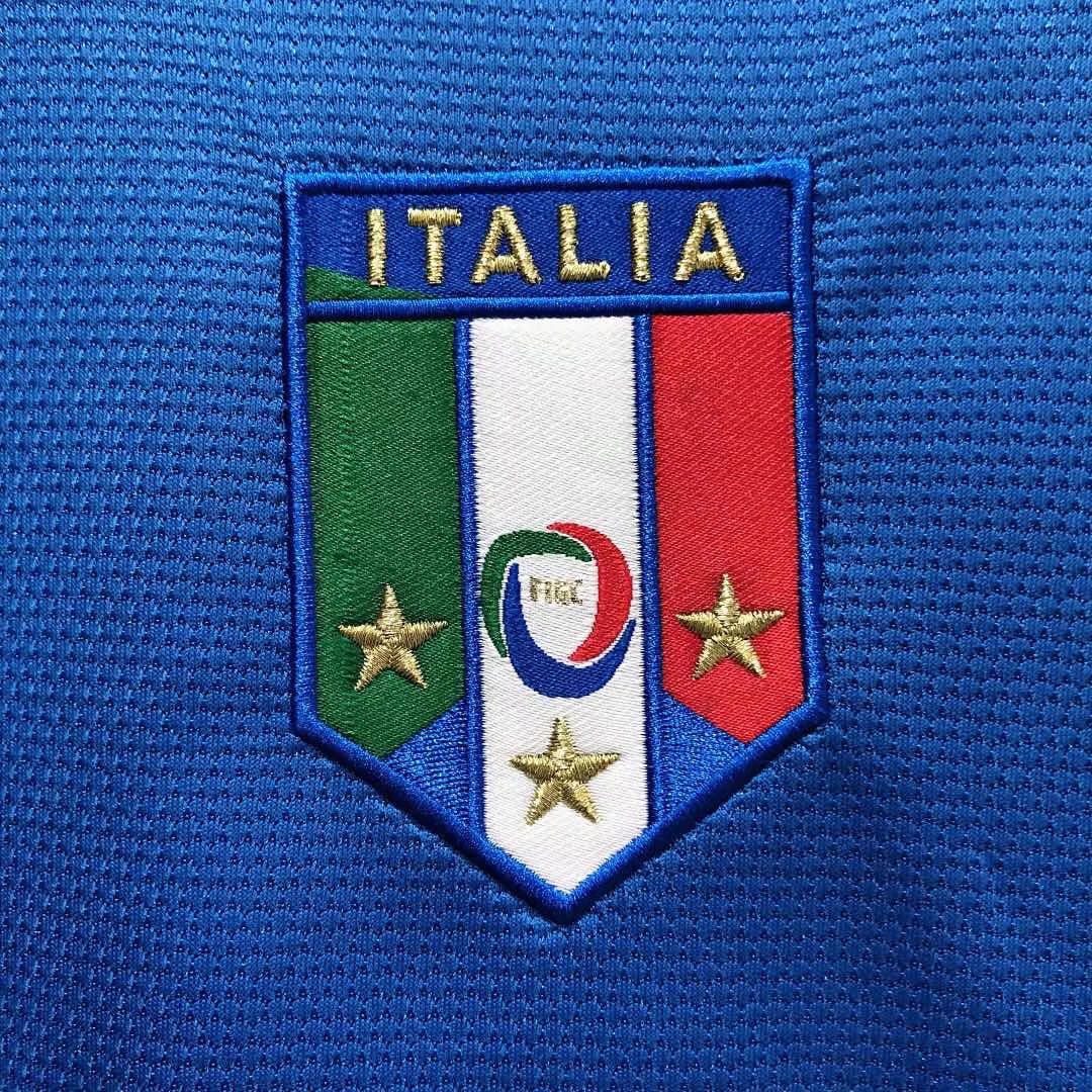 2006 Retro Italy Home Soccer Shirt-mysite Custom Football Kit- Nextkits
