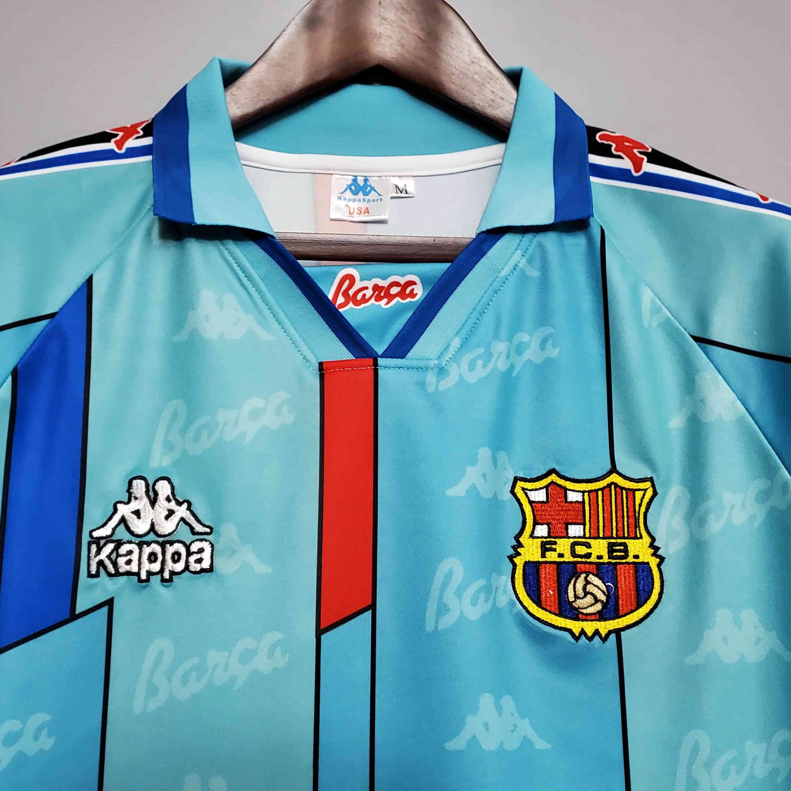 1996/1997 Retro Barcelona Away Football Shirt-mysite Custom Football Kit- Nextkits