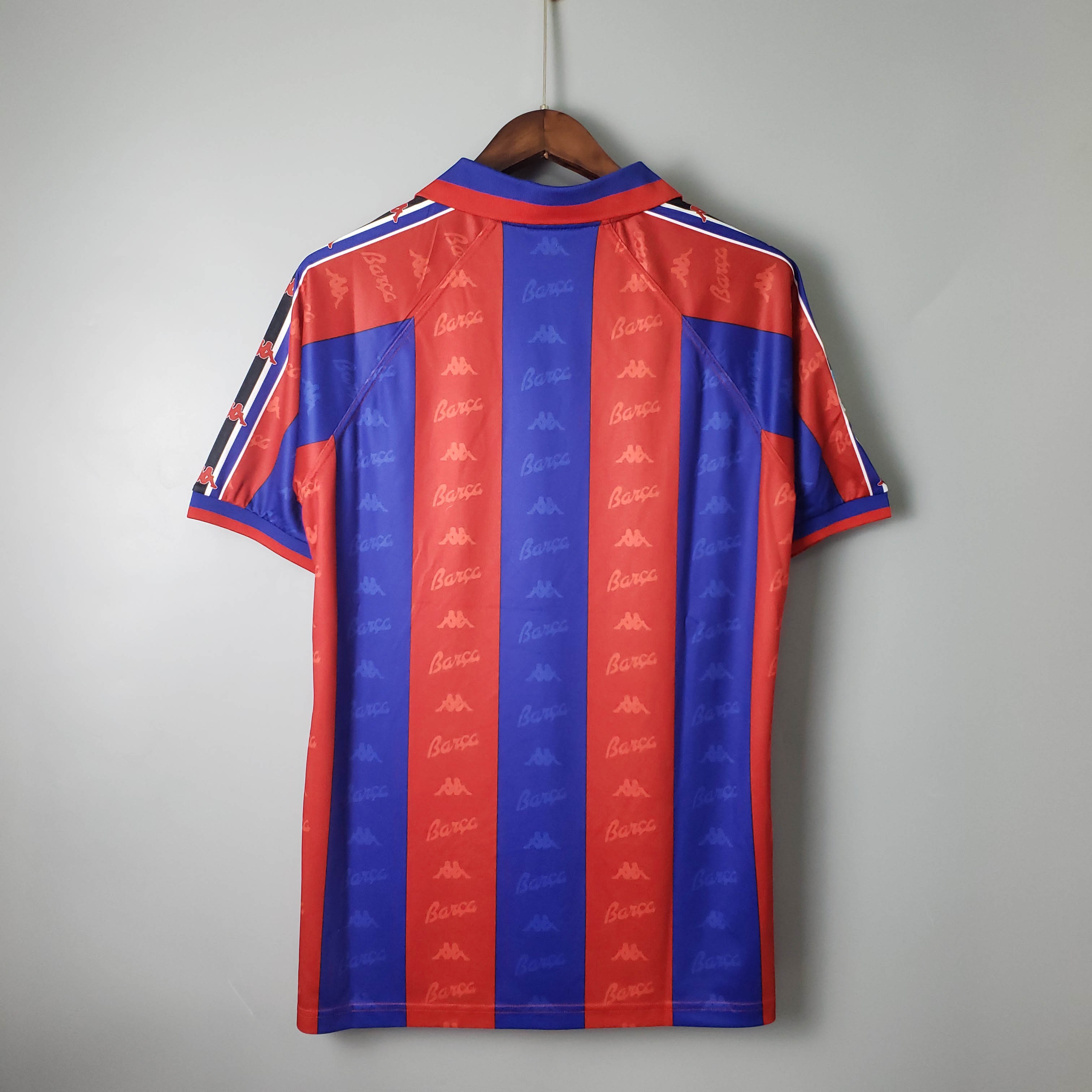 1996/1997 Retro Barcelona Football Shirt Home-mysite Custom Football Kit- Nextkits