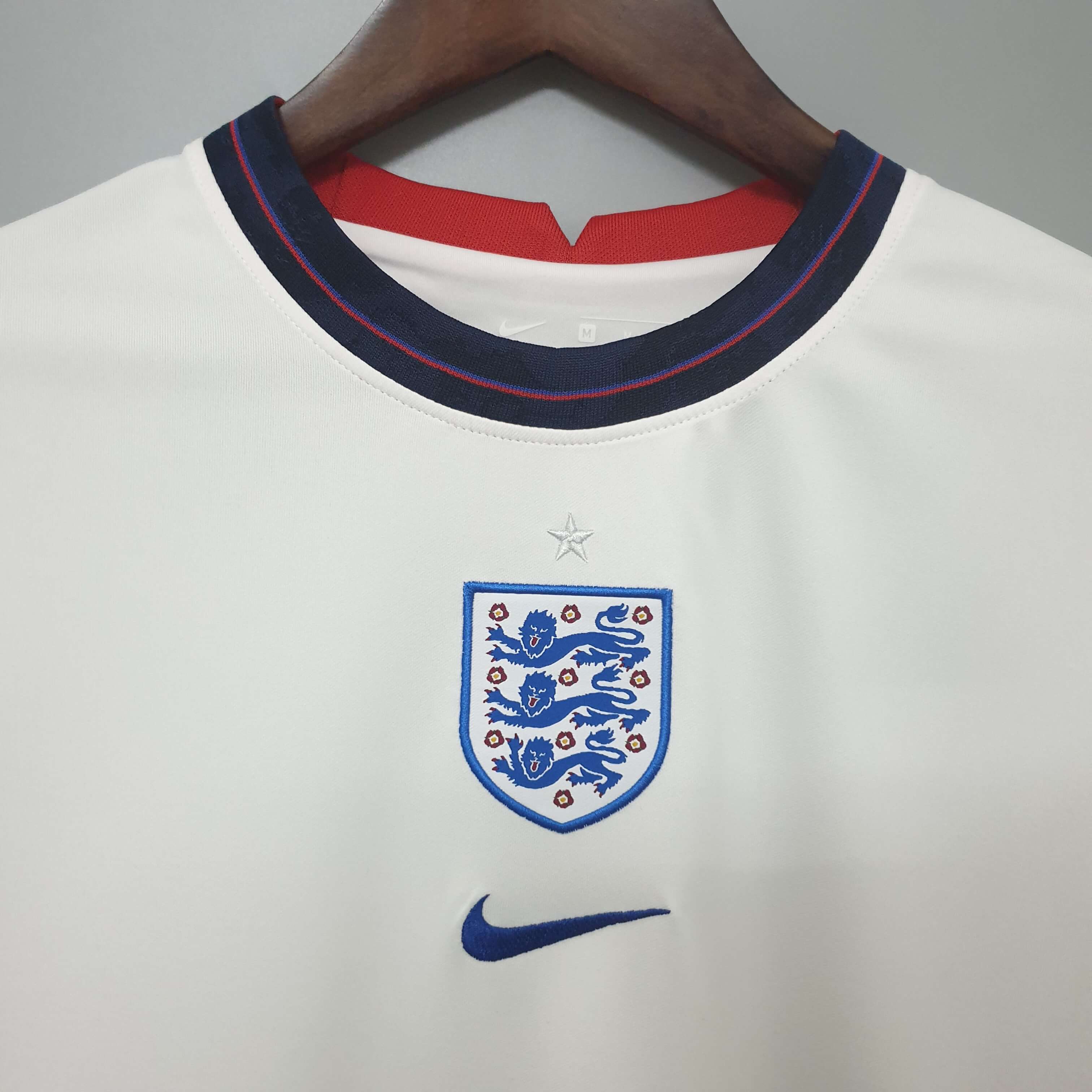 2020 England Soccer Jersey White Home-mysite Custom Football Kit- Nextkits