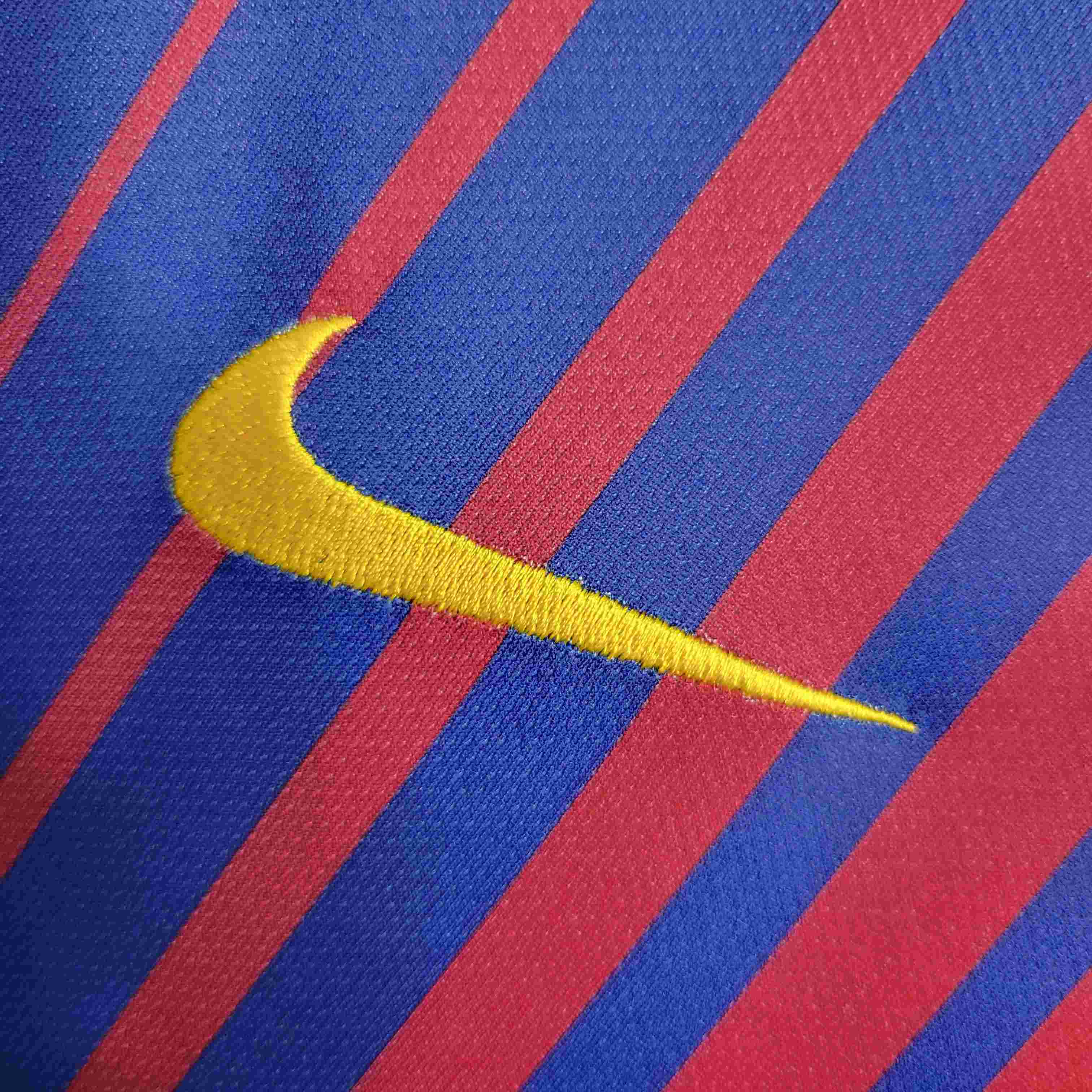 2017/2018 Retro Barcelona Home Football Shirt-mysite Custom Football Kit- Nextkits