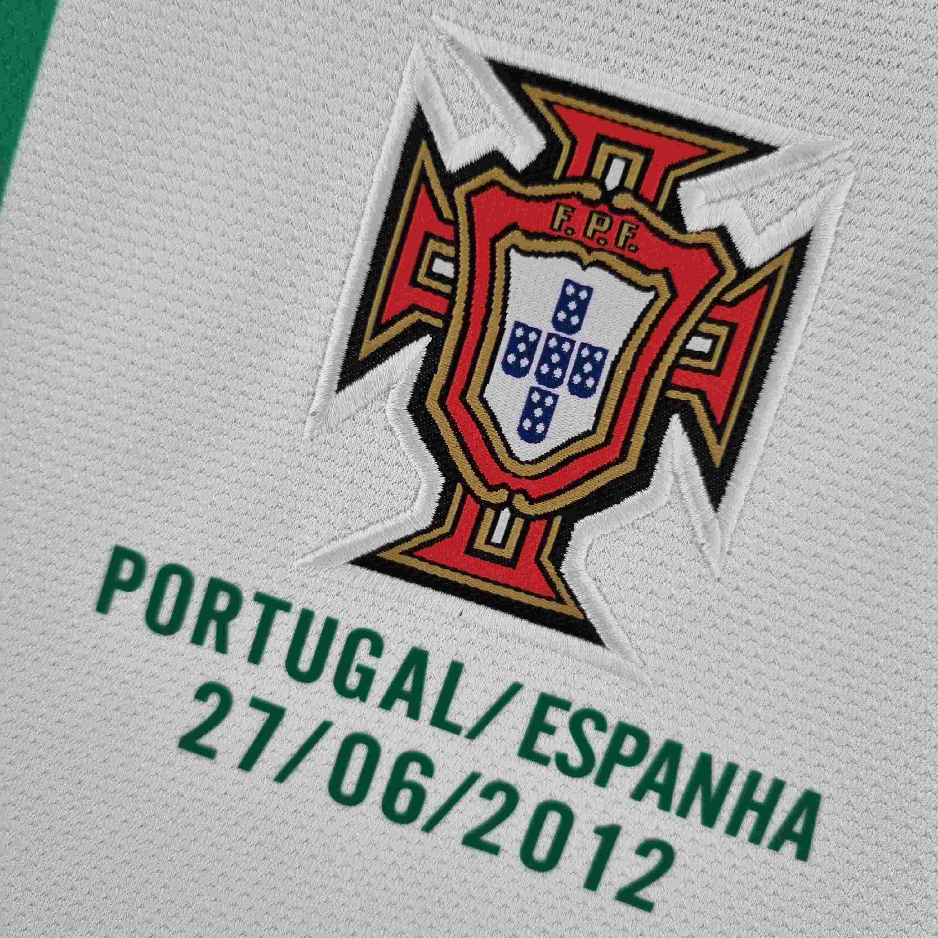 2012 Retro Long Sleeve Portugal Away Football Shirt-mysite Custom Football Kit- Nextkits