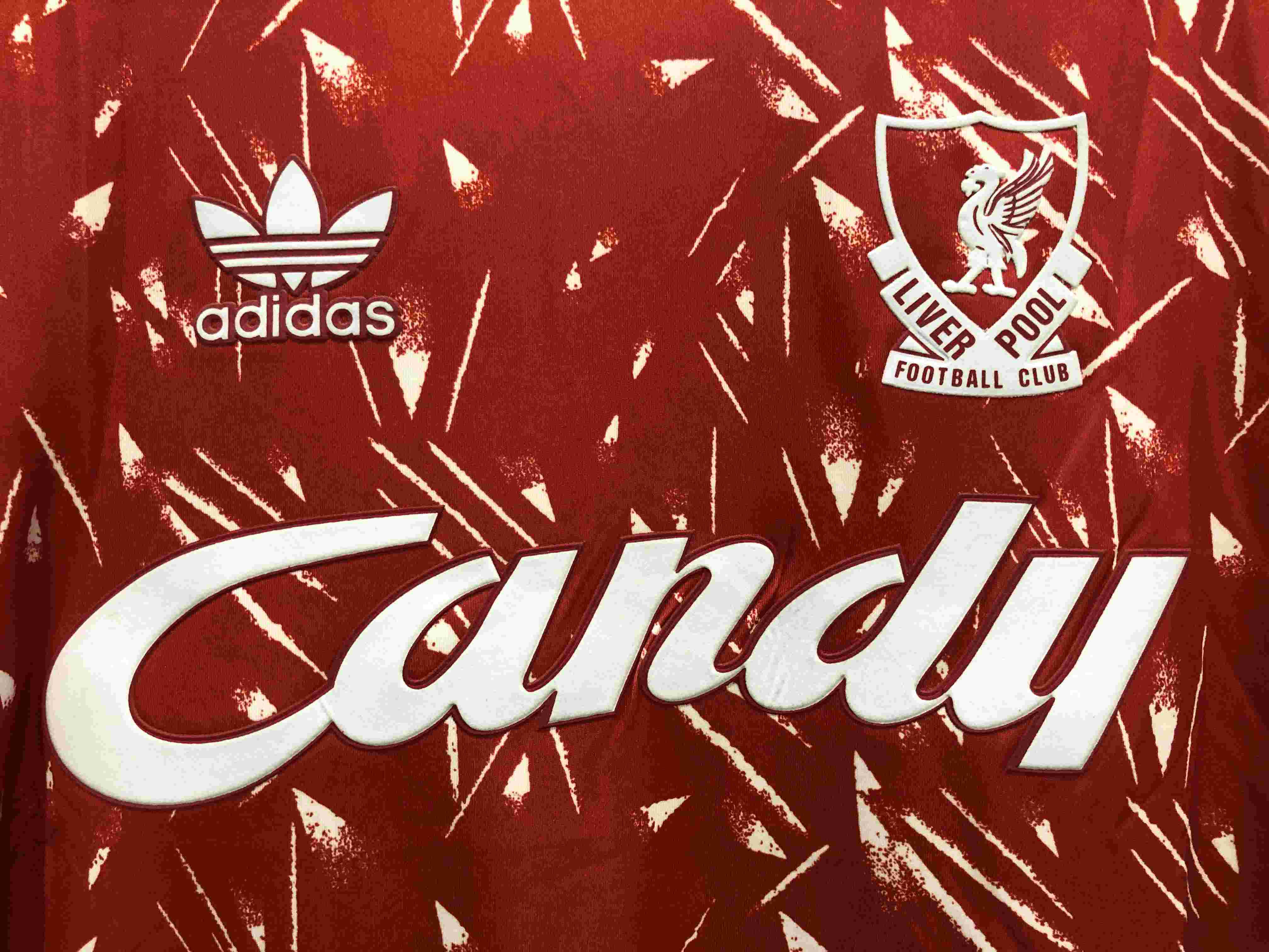 1989/1991 Retro Long Sleeve Liverpool Home Football Shirt-mysite Custom Football Kit- Nextkits