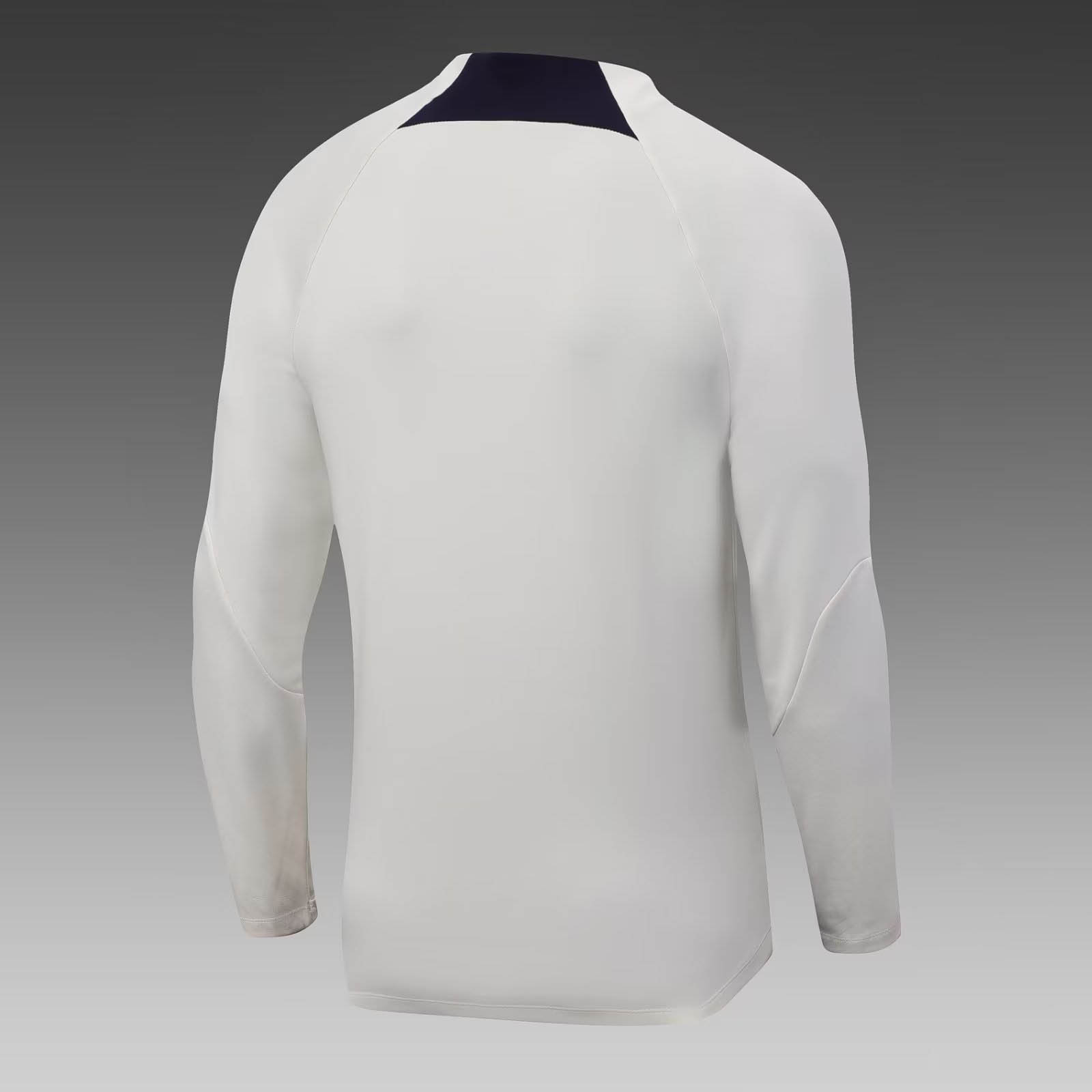 2023/2024 Psg Paris Saint-Germain Half-Pull Training Suit Off White Set-mysite Custom Football Kit- Nextkits