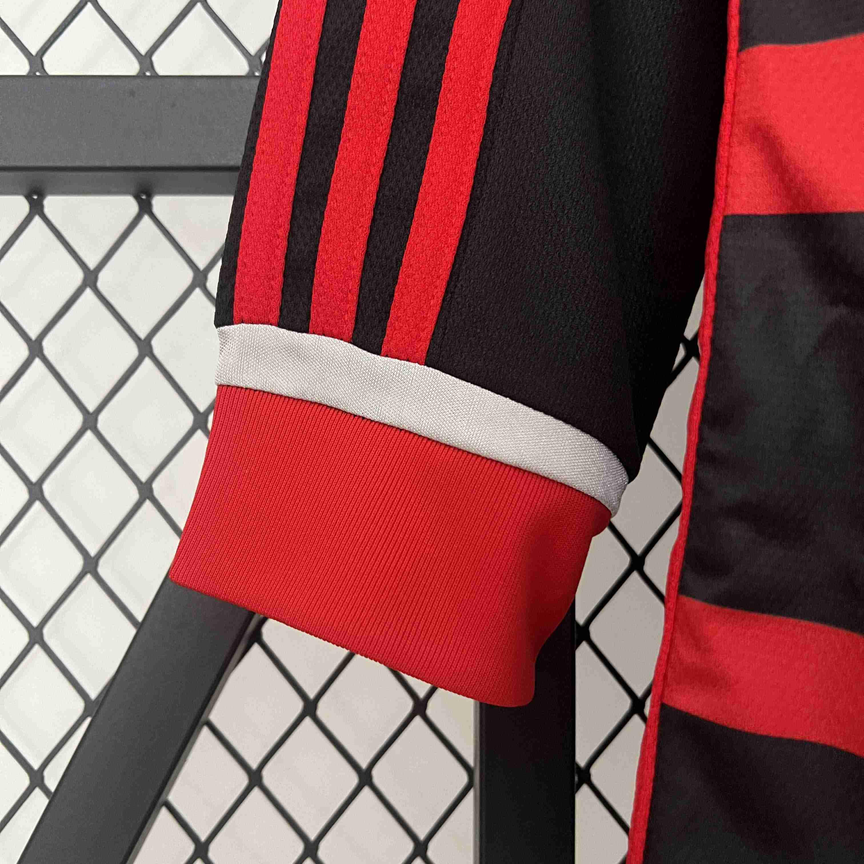 2024/2025 Long Sleeve Flamengo Home Jersey-mysite Custom Football Kit- Nextkits