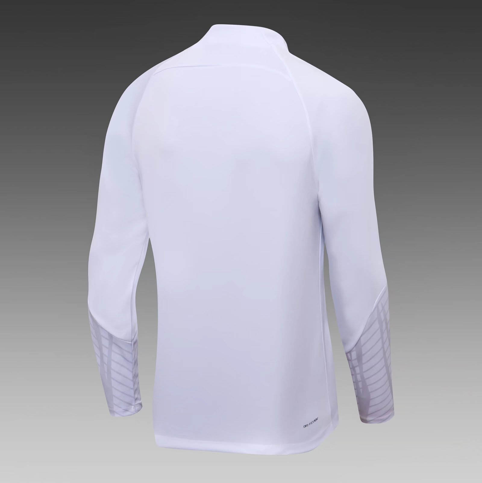 2022 France Half-Pull Training Suit White Football Shirt Set-mysite Custom Football Kit- Nextkits