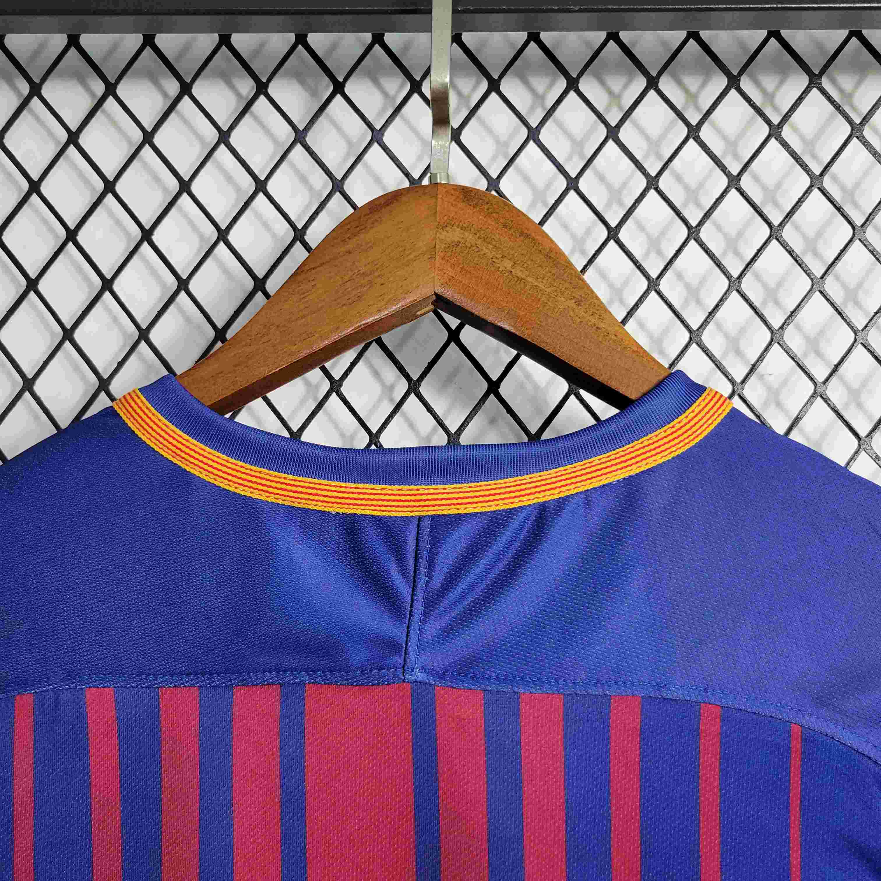2017/2018 Retro Barcelona Home Football Shirt-mysite Custom Football Kit- Nextkits
