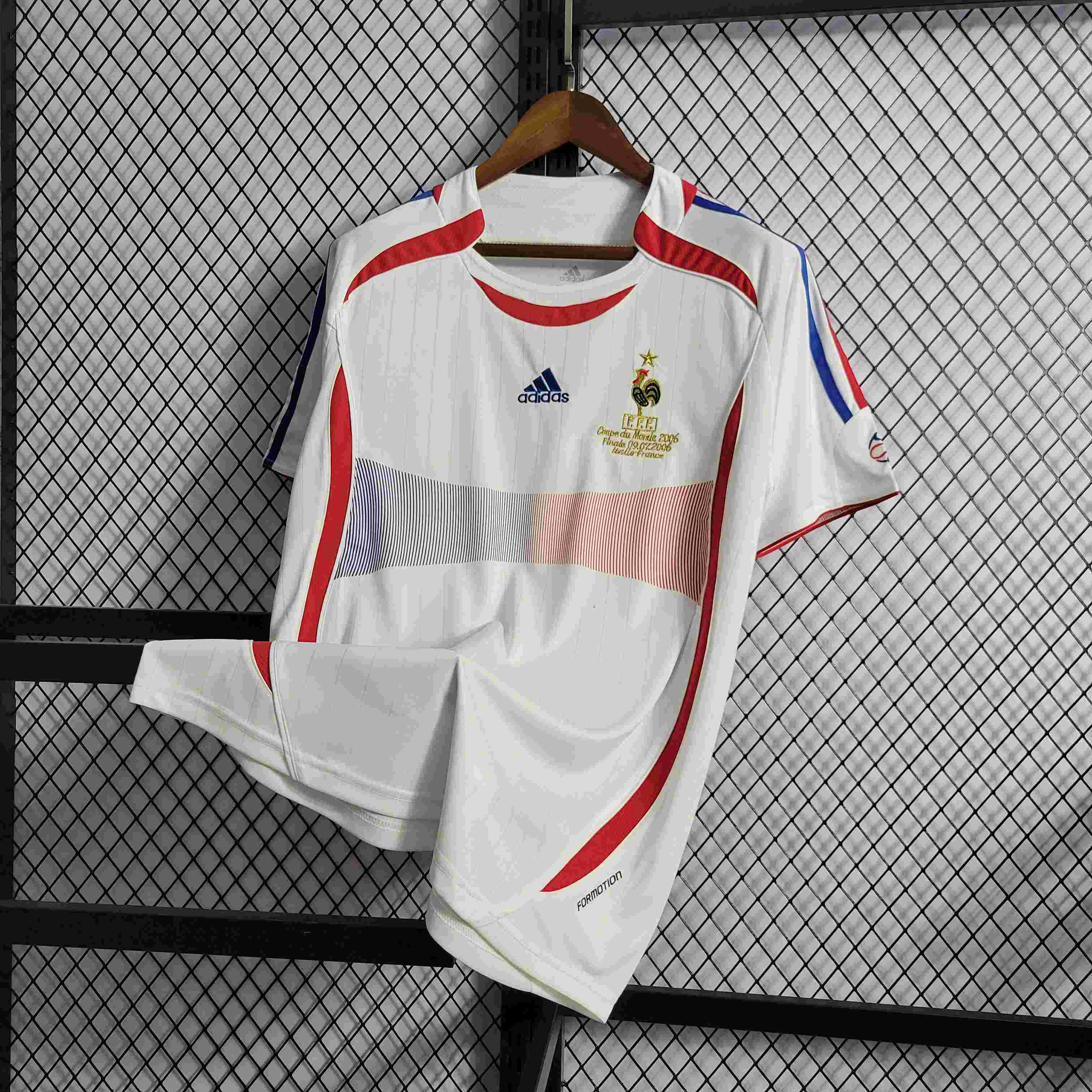 2006 Retro France Away Football Shirt-mysite Custom Football Kit- Nextkits