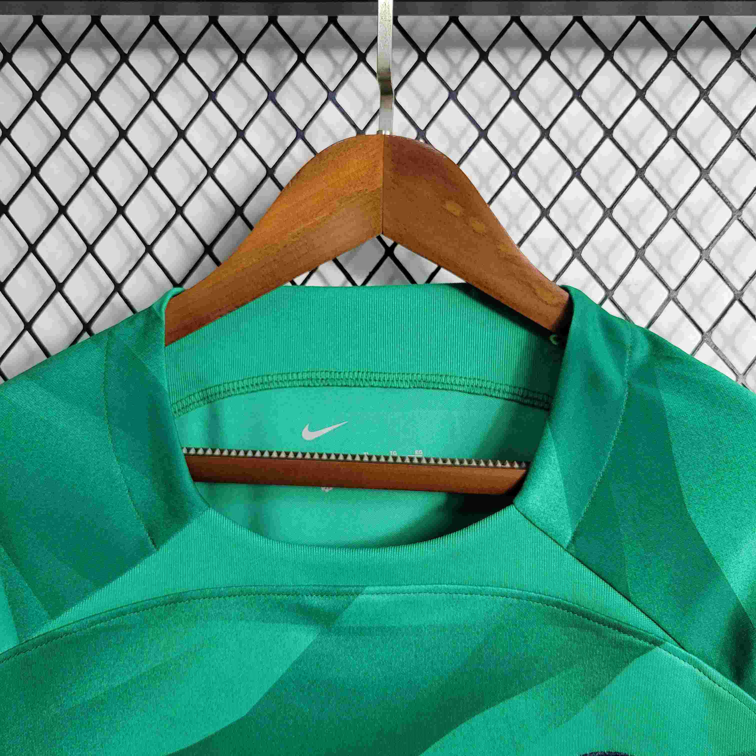 2023/2024 Psg Paris Saint-Germain Goalkeeper Green Football Shirt-mysite Custom Football Kit- Nextkits