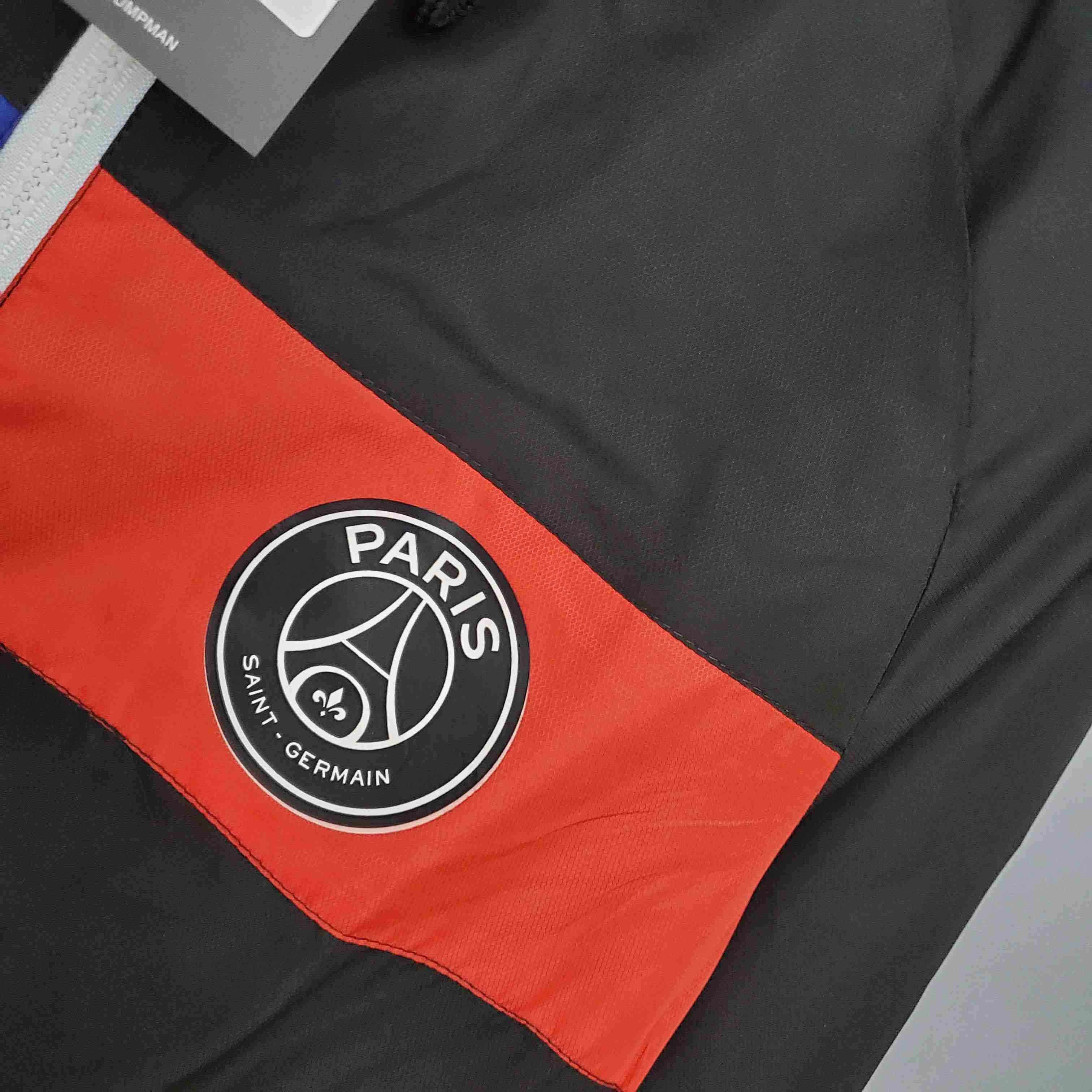 2021 Windbreaker Psg Paris Saint-Germain Black-mysite Custom Football Kit- Nextkits